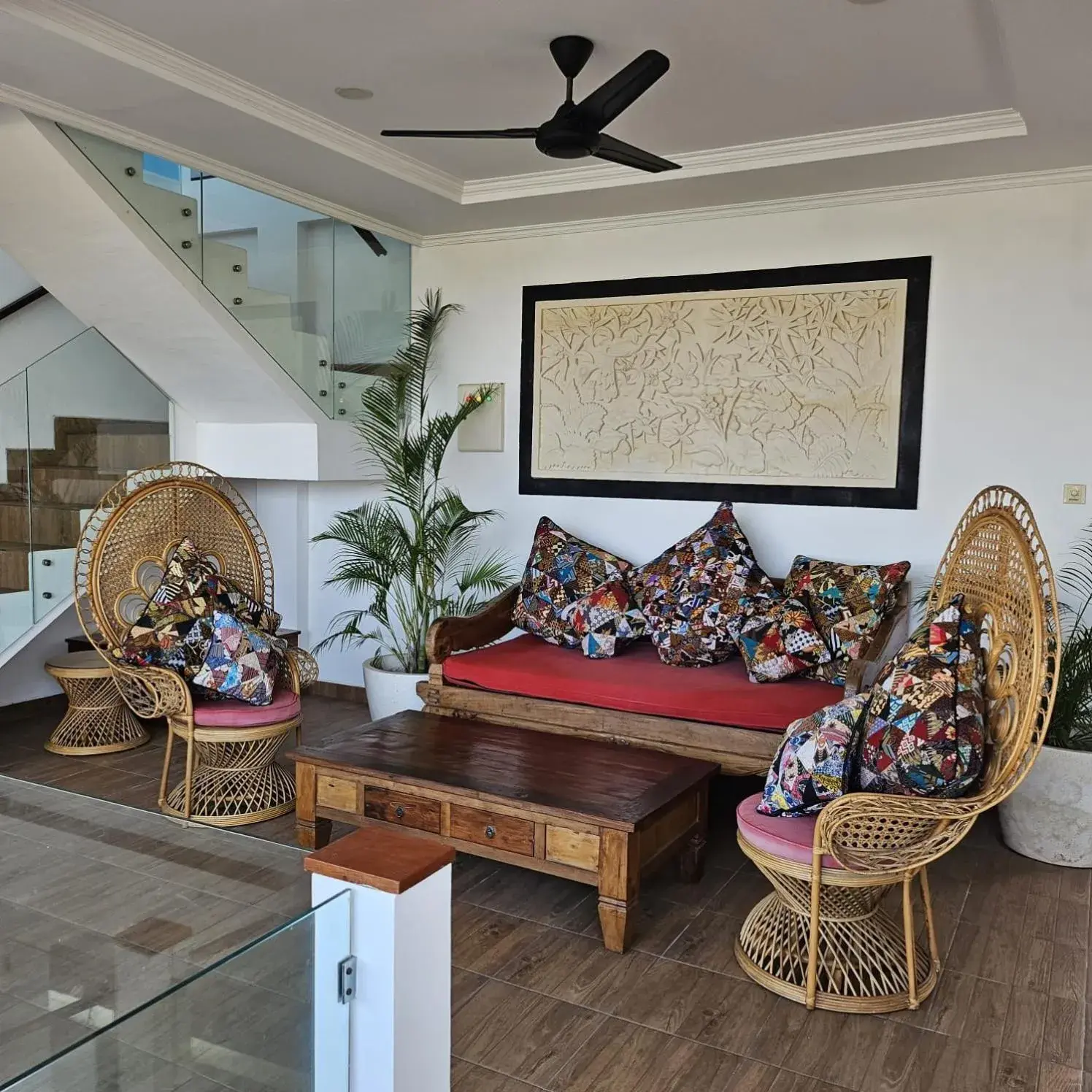 Superior Double Room in Villa Casablanca Surf Keramas Superior Double Room in Villa Casablanca Surf Keramas