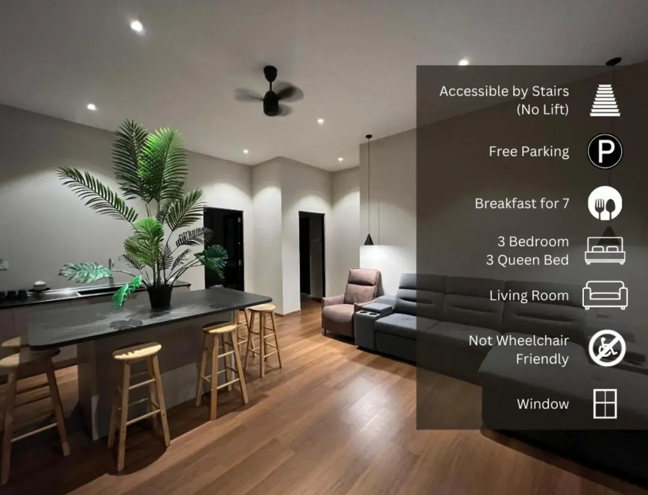 Three-Bedroom Suite in Hotel Brynton at Cameron Centrum Mall Three-Bedroom Suite in Hotel Brynton at Cameron Centrum Mall