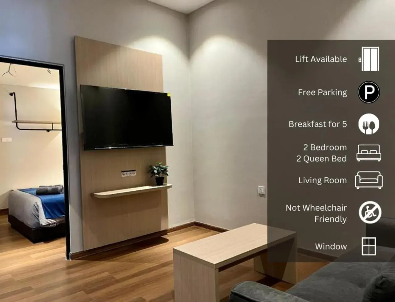 Family Suite in Hotel Brynton at Cameron Centrum Mall Family Suite in Hotel Brynton at Cameron Centrum Mall