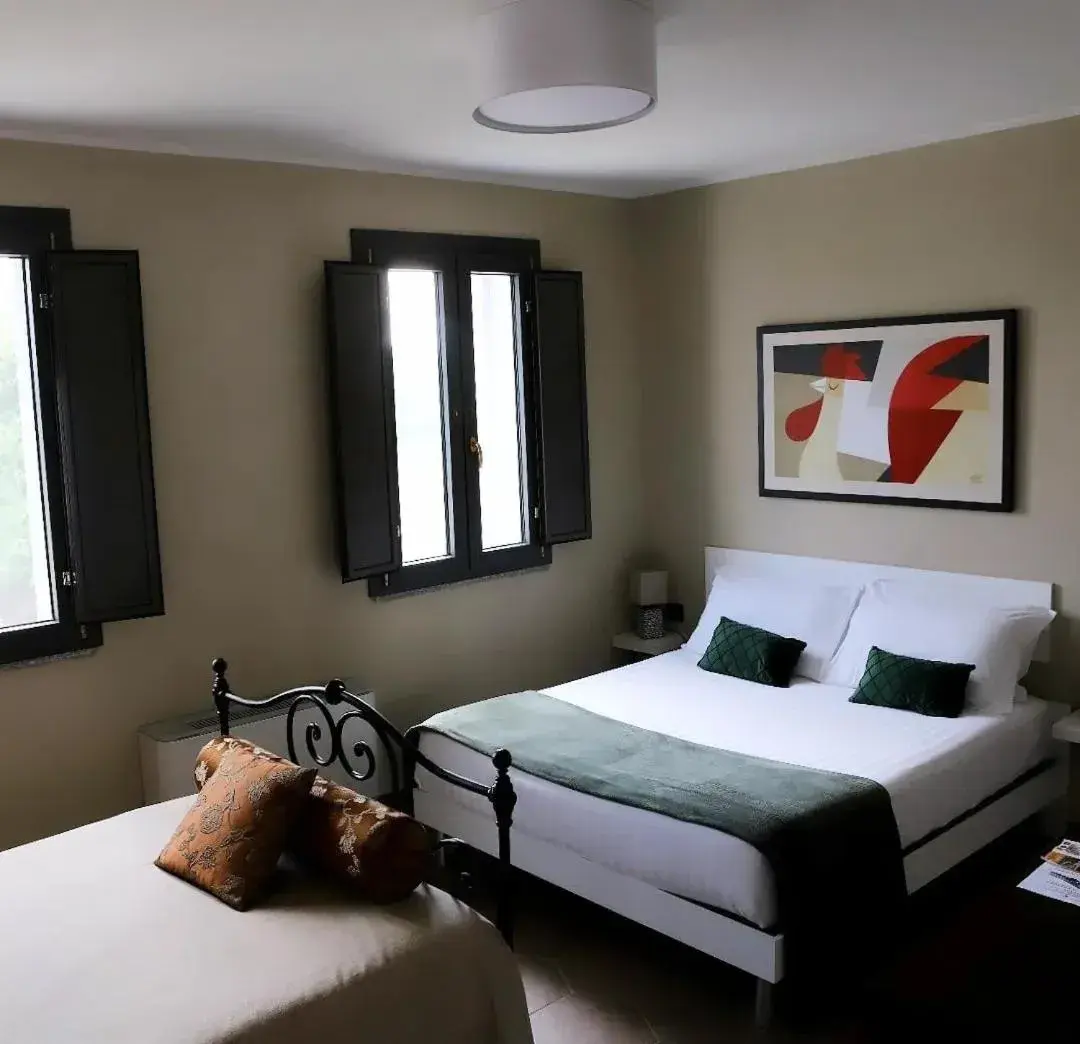 Deluxe King Room in Cascina Mora Bassa Deluxe King Room in Cascina Mora Bassa