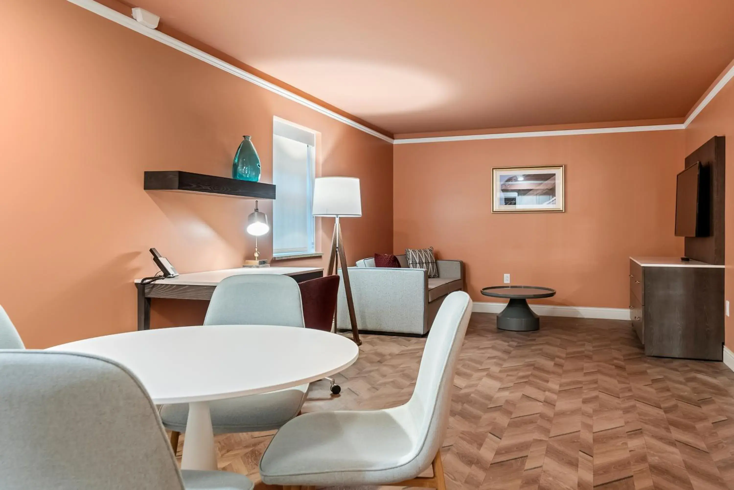 Two-Room King Suite with Sofa Bed and Kitchenette in The Inn at Lewisburg, BW Signature Collection Two-Room King Suite with Sofa Bed and Kitchenette in The Inn at Lewisburg, BW Signature Collection