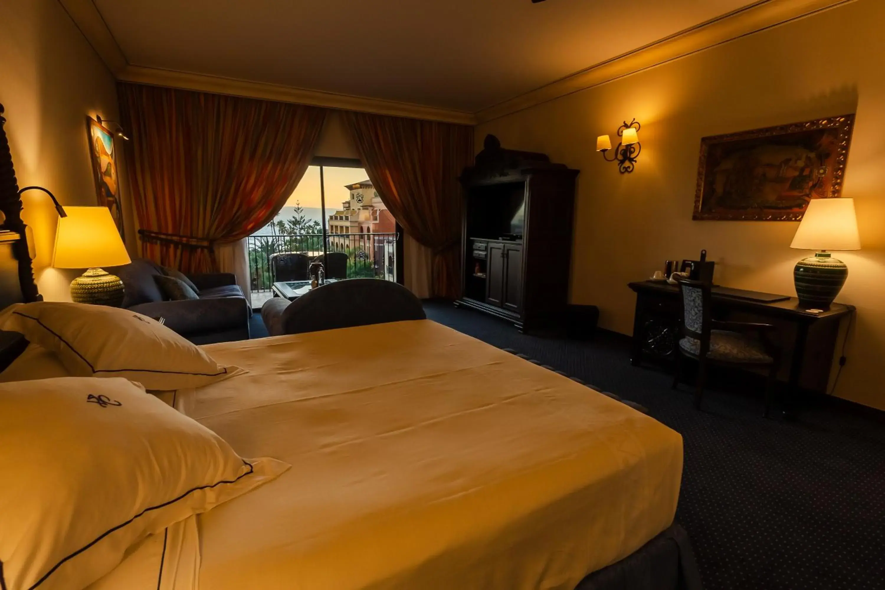 Double Room with Sea View (2 Adults + 1 Child) in Europe Villa Cortes GL Double Room with Sea View (2 Adults + 1 Child) in Europe Villa Cortes GL