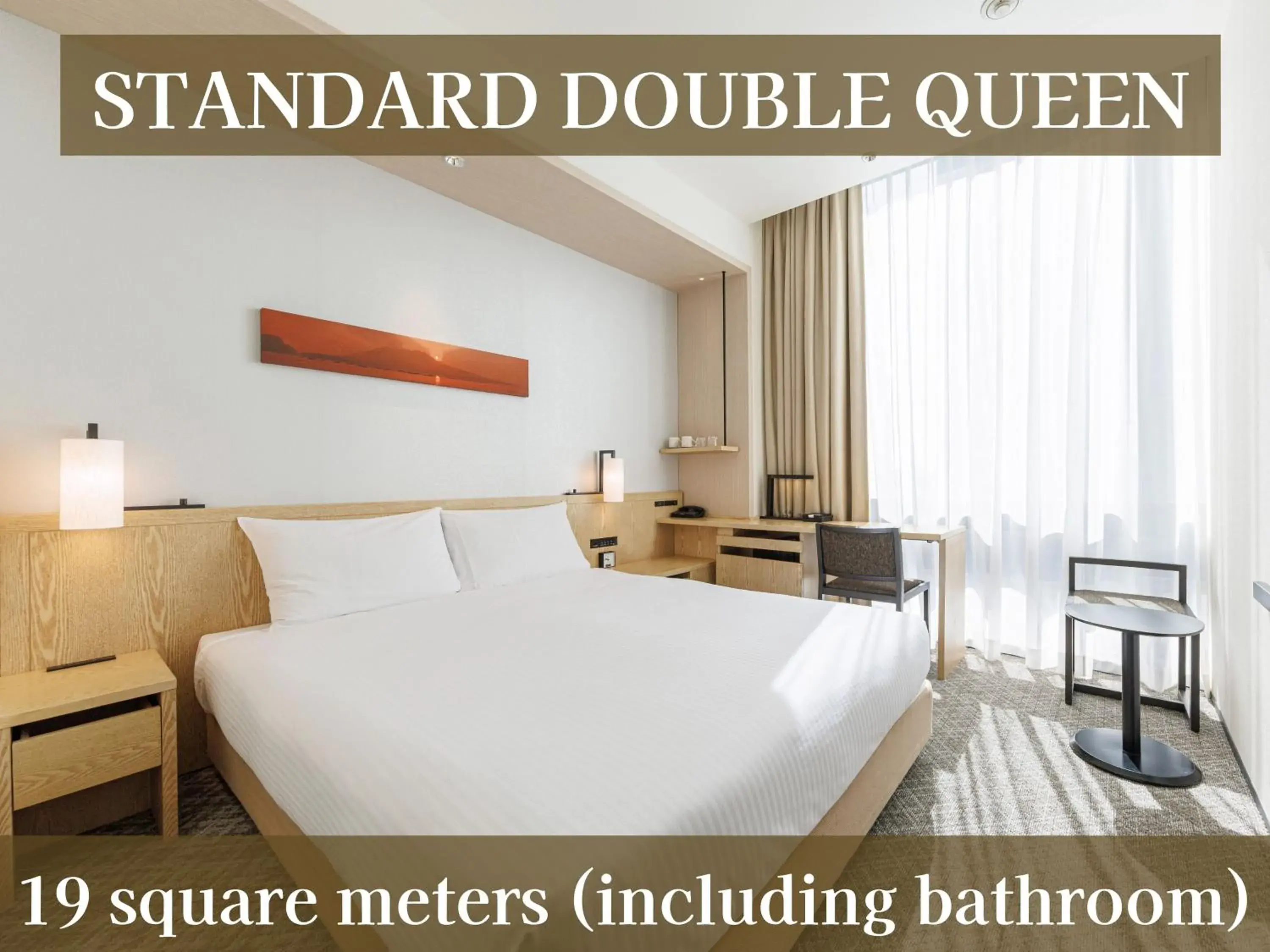 Standard Double Room with Queen Bed - Non-Smoking in JR Kyushu Hotel Blossom Shinjuku Standard Double Room with Queen Bed - Non-Smoking in JR Kyushu Hotel Blossom Shinjuku