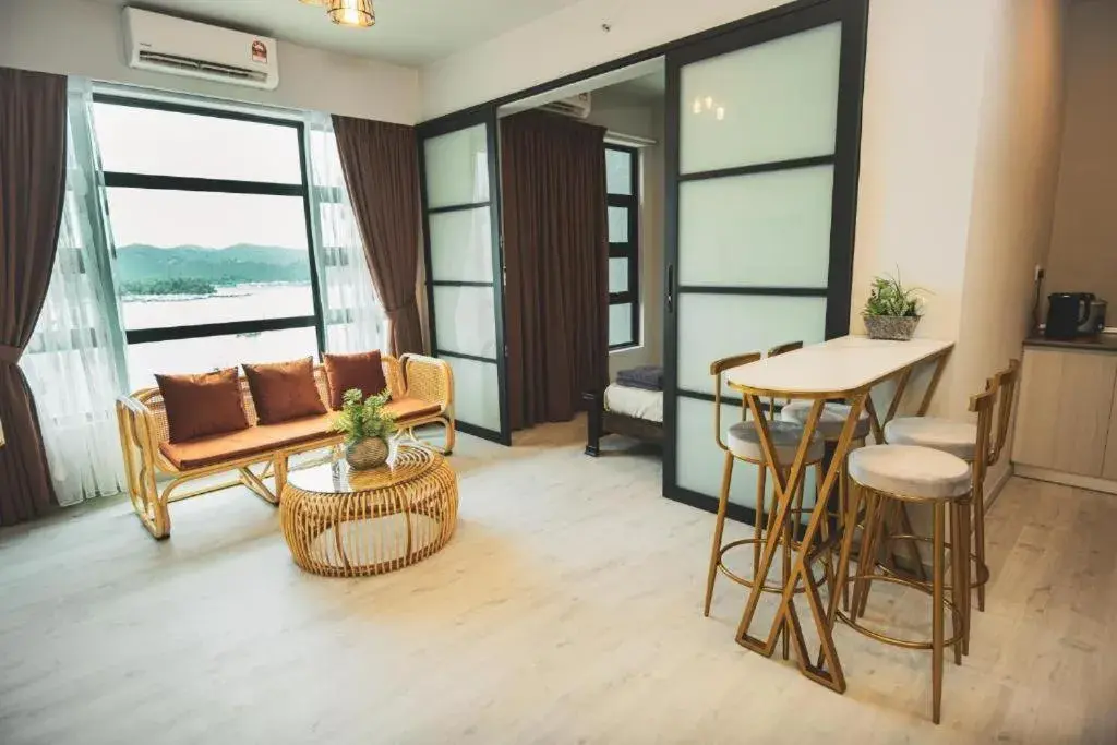 Two-Bedroom Apartment in TF Sunset Ocean View Homestay - Jesselton Quay Two-Bedroom Apartment in TF Sunset Ocean View Homestay - Jesselton Quay
