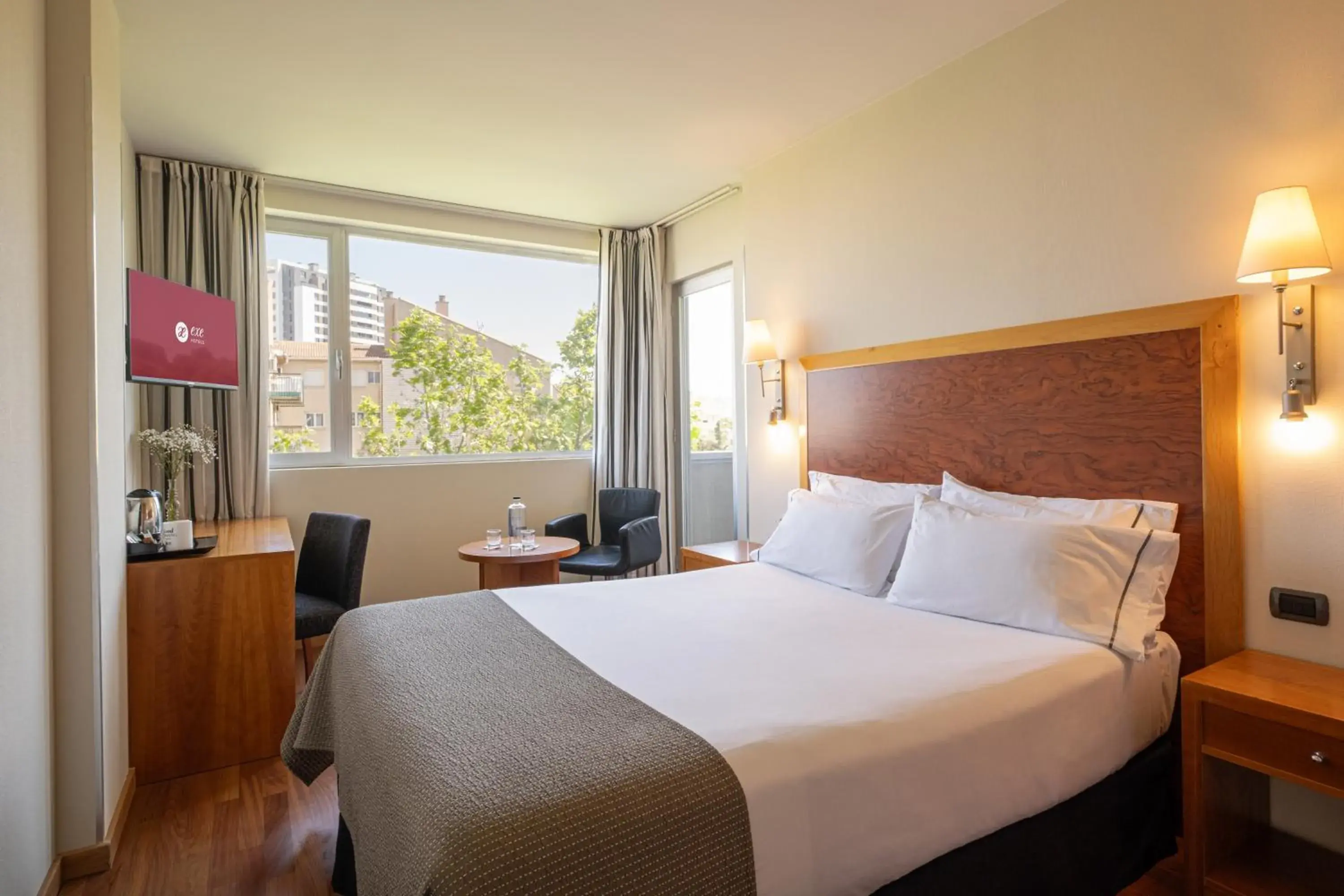 Double Room with Balcony in Exe Plaza Delicias Double Room with Balcony in Exe Plaza Delicias