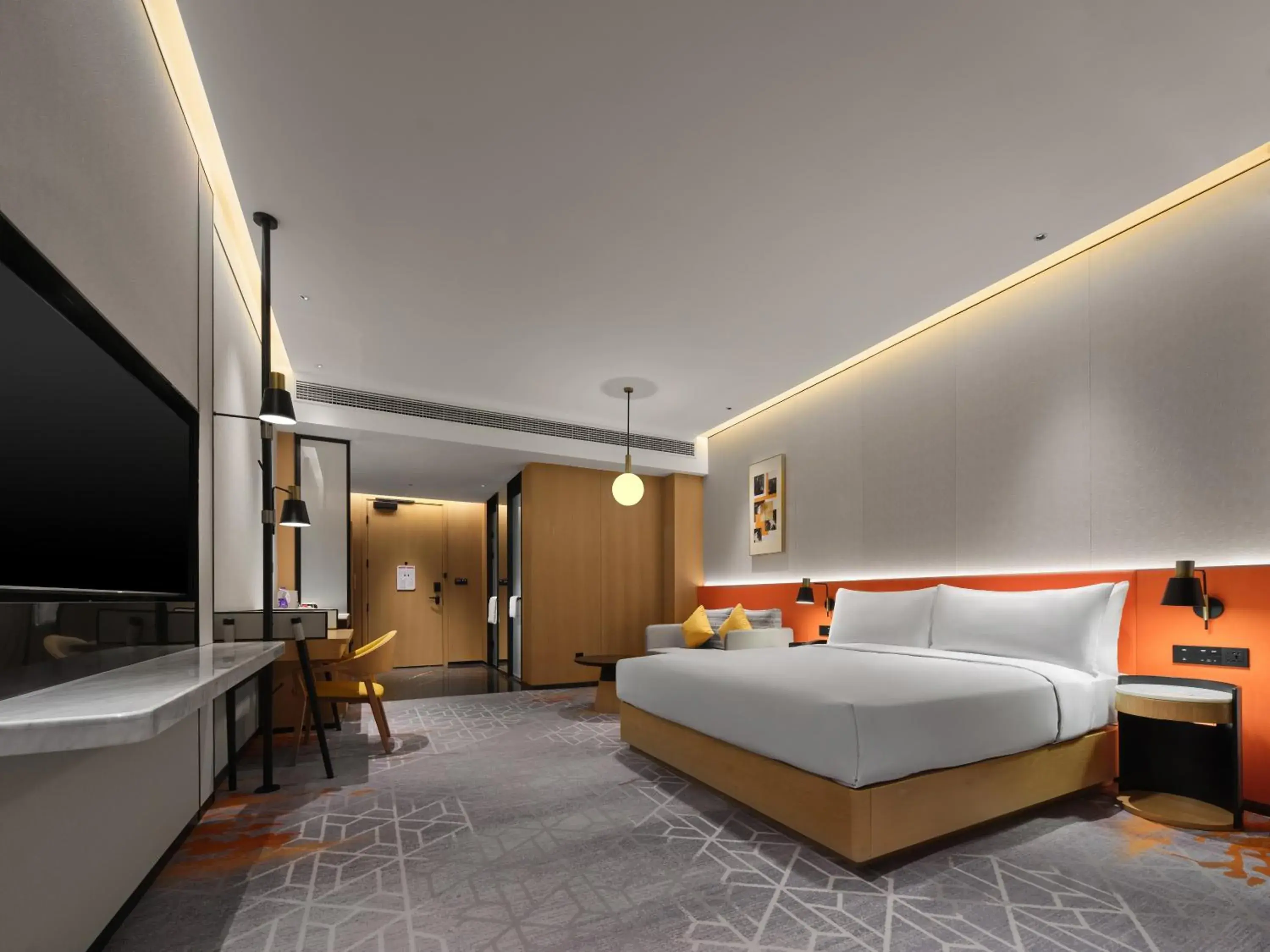 King Room - Mobility Accessible in Hilton Garden Inn Jiaxing Xiuzhou King Room - Mobility Accessible in Hilton Garden Inn Jiaxing Xiuzhou
