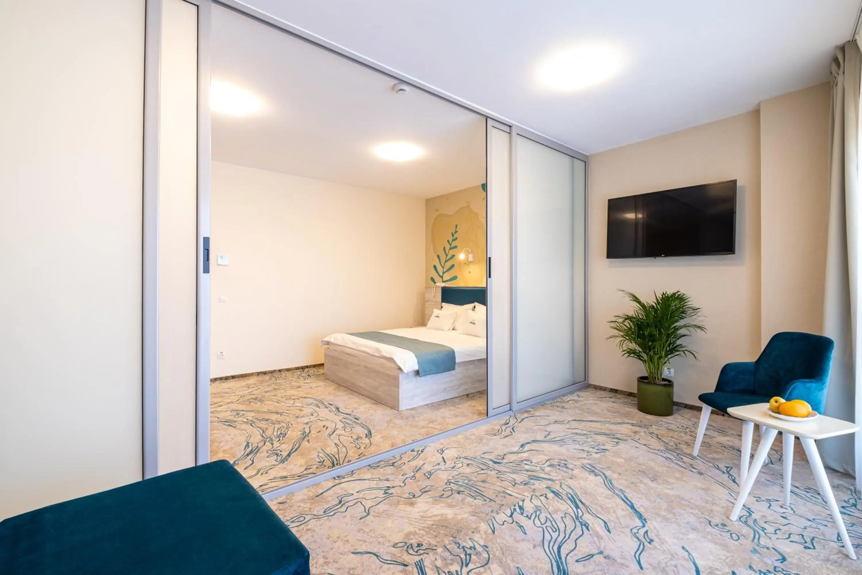 Grand Deluxe Room with sofa and spa access in Fiald Hotel & Spa Grand Deluxe Room with sofa and spa access in Fiald Hotel & Spa