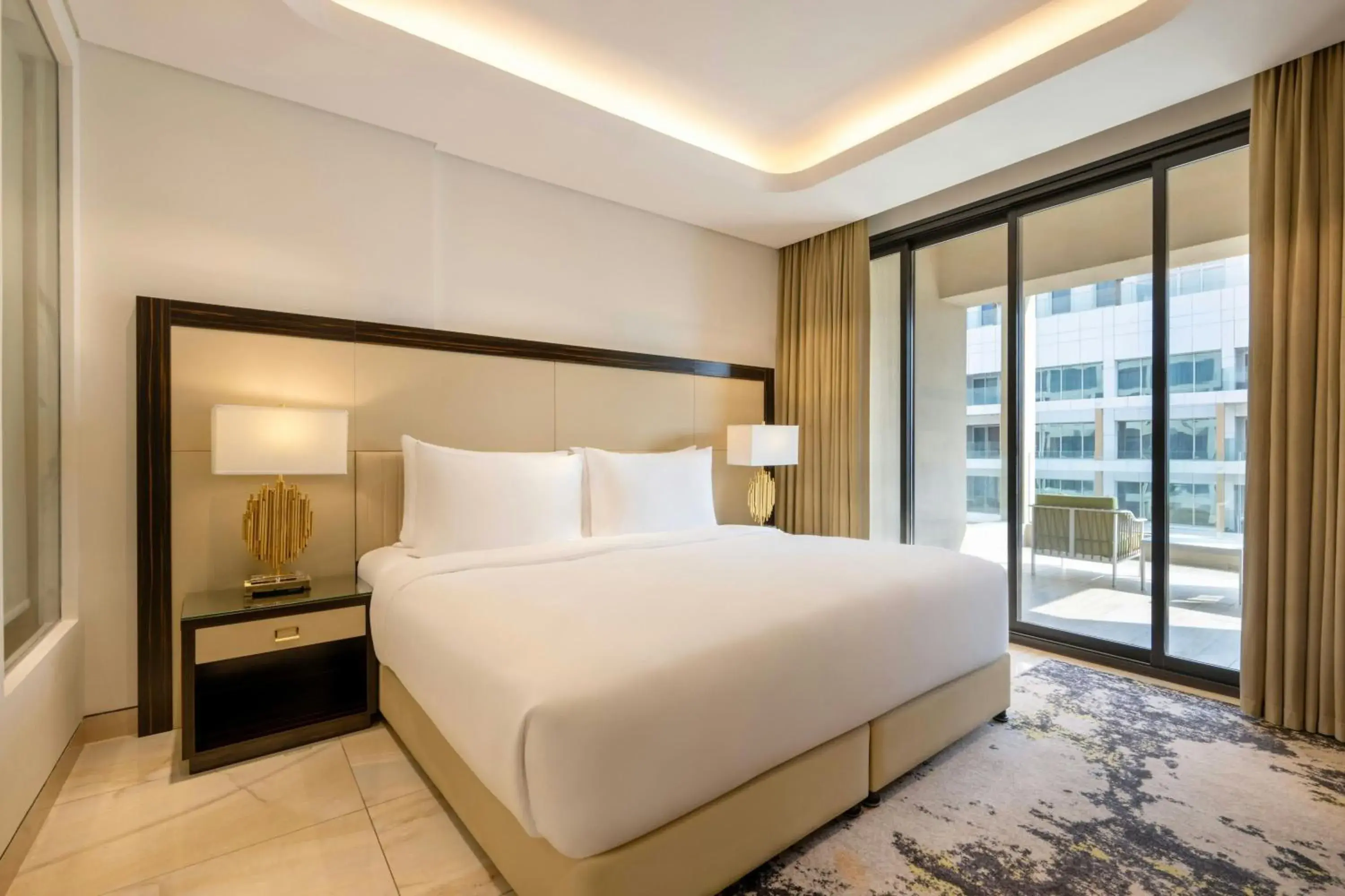 One-Bedroom Premium King Suite Apartment with Partial Sea View in Agora, Doha, Autograph Collection One-Bedroom Premium King Suite Apartment with Partial Sea View in Agora, Doha, Autograph Collection