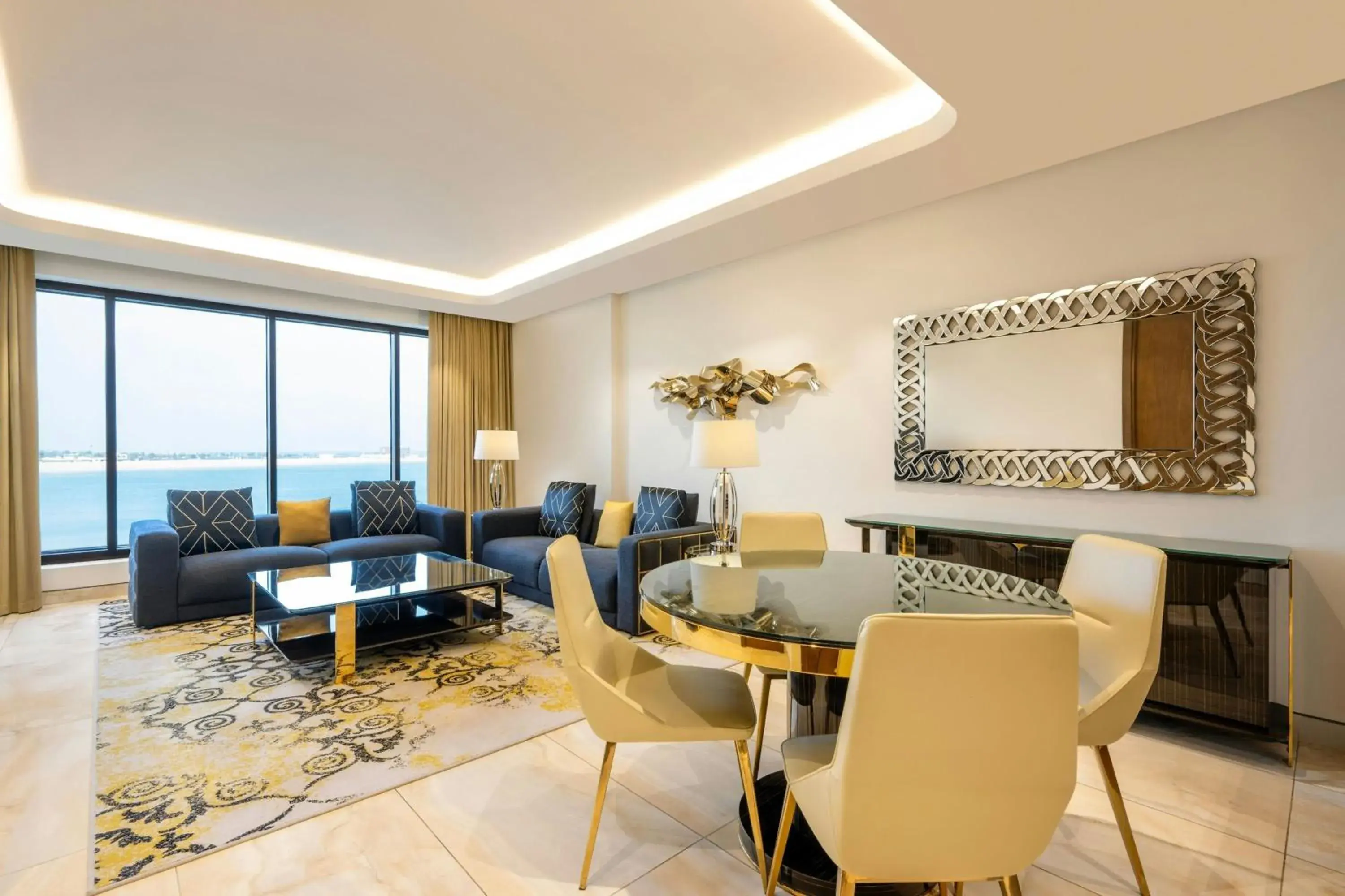 One-Bedroom King Suite Apartment with Balcony and Sea View in Agora, Doha, Autograph Collection One-Bedroom King Suite Apartment with Balcony and Sea View in Agora, Doha, Autograph Collection