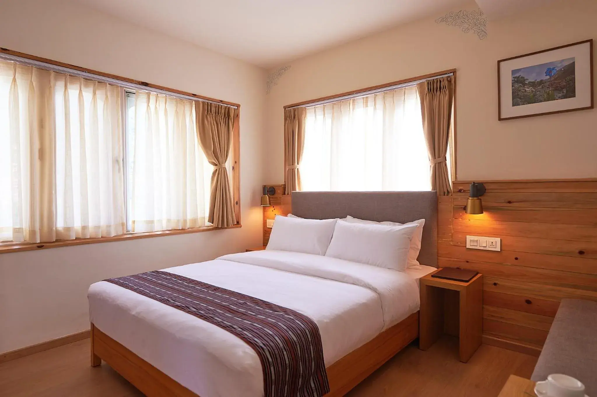 Standard Double Room - single occupancy in The Willows Hotel, Bhutan Standard Double Room - single occupancy in The Willows Hotel, Bhutan