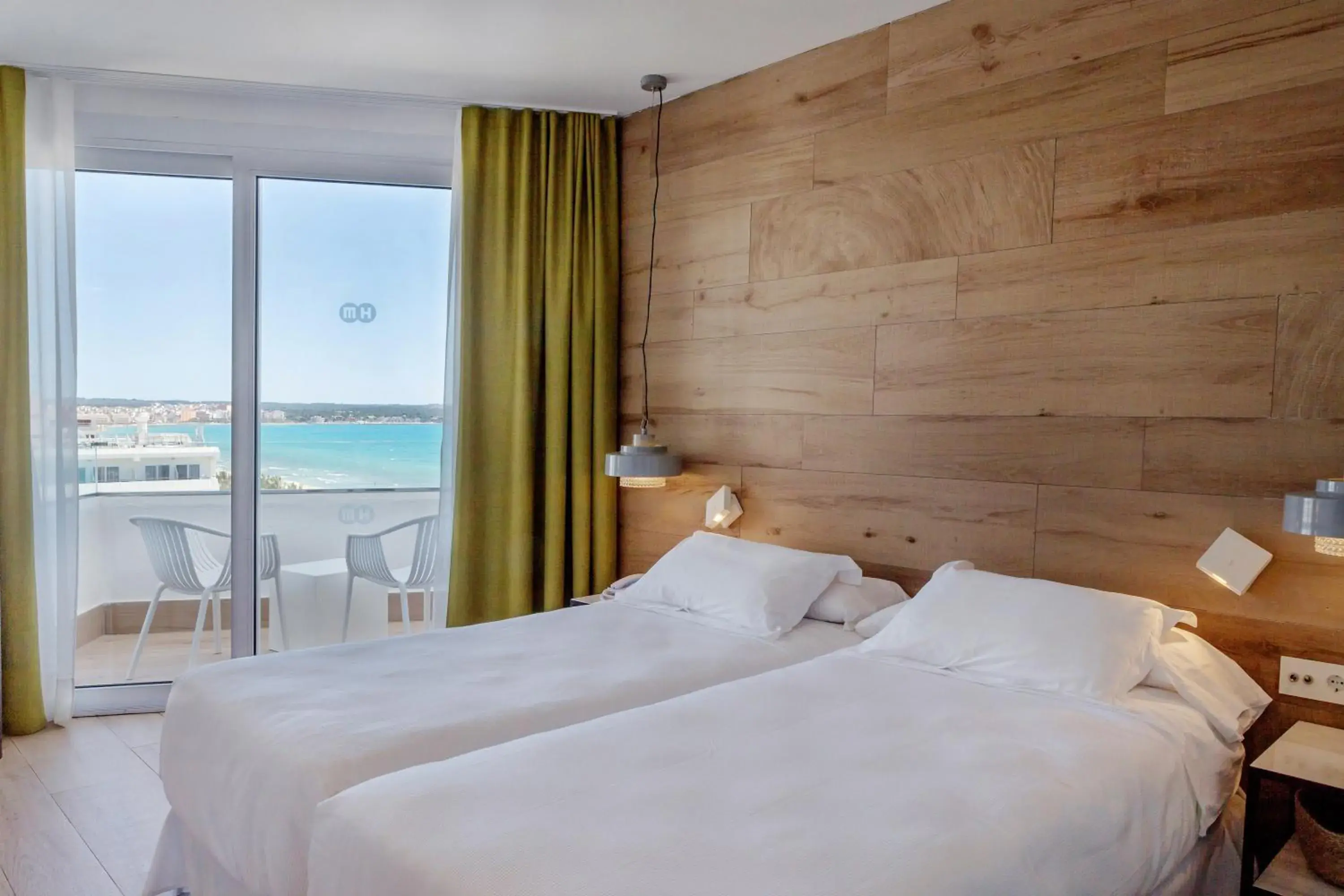 Twin Room Side Sea View with Balcony - single occupancy in HM Gran Fiesta Twin Room Side Sea View with Balcony - single occupancy in HM Gran Fiesta