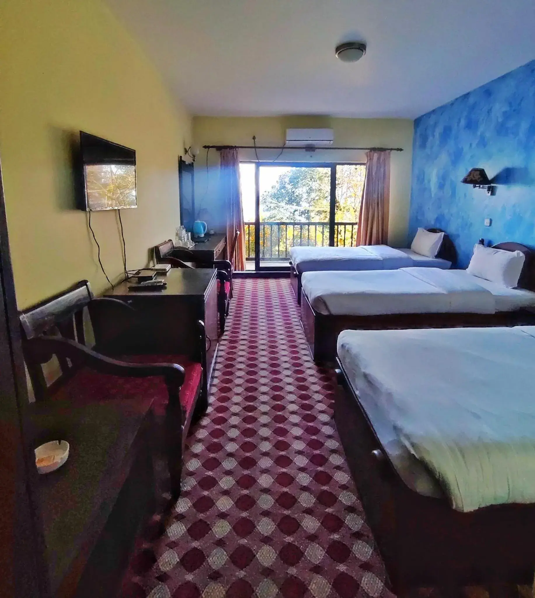 Deluxe Triple Room in Hotel Chautari pvt ltd Deluxe Triple Room in Hotel Chautari pvt ltd