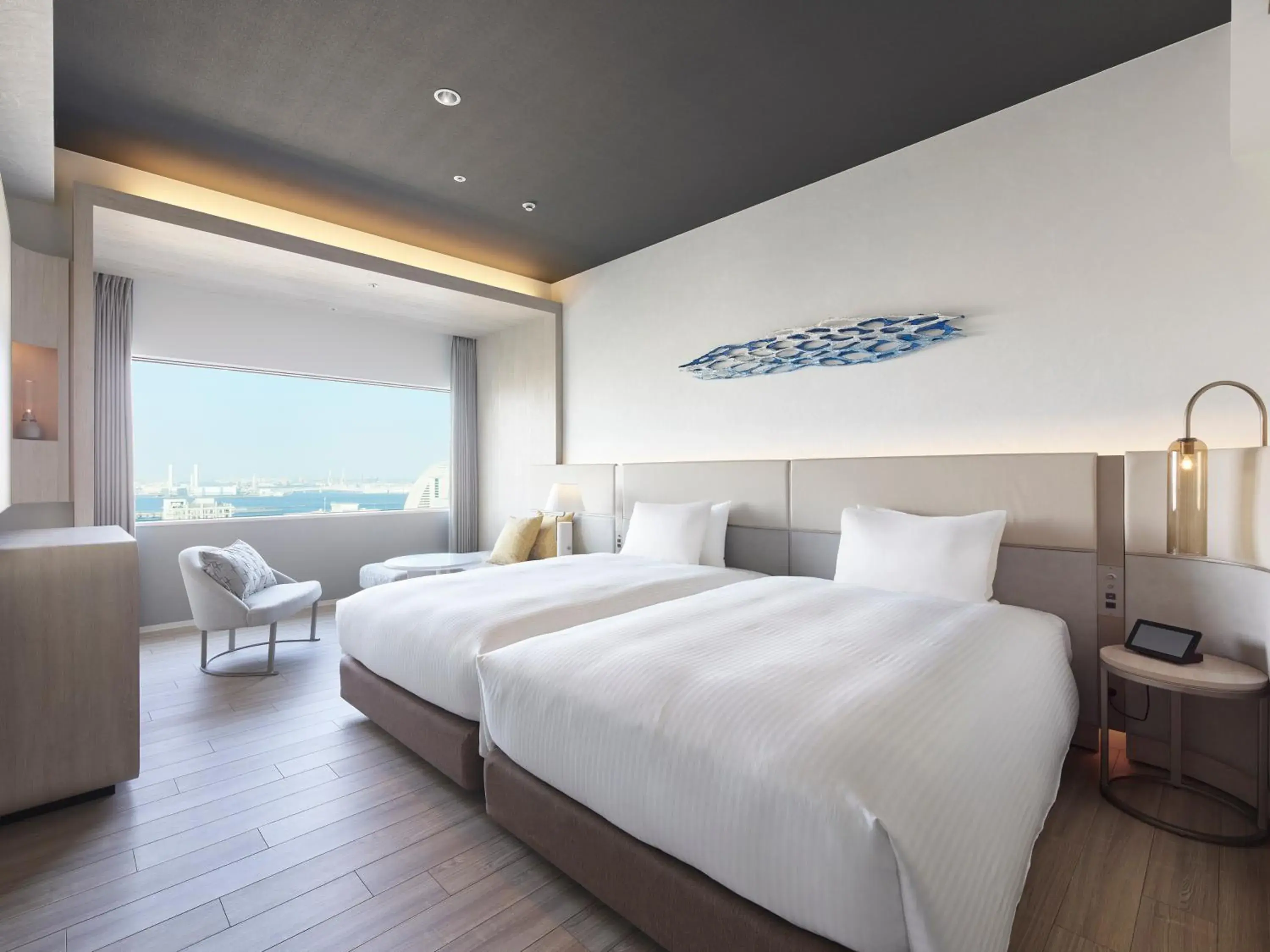 Deluxe Twin in Mitsui Garden Hotel Yokohama Minatomirai Premier Deluxe Twin in Mitsui Garden Hotel Yokohama Minatomirai Premier