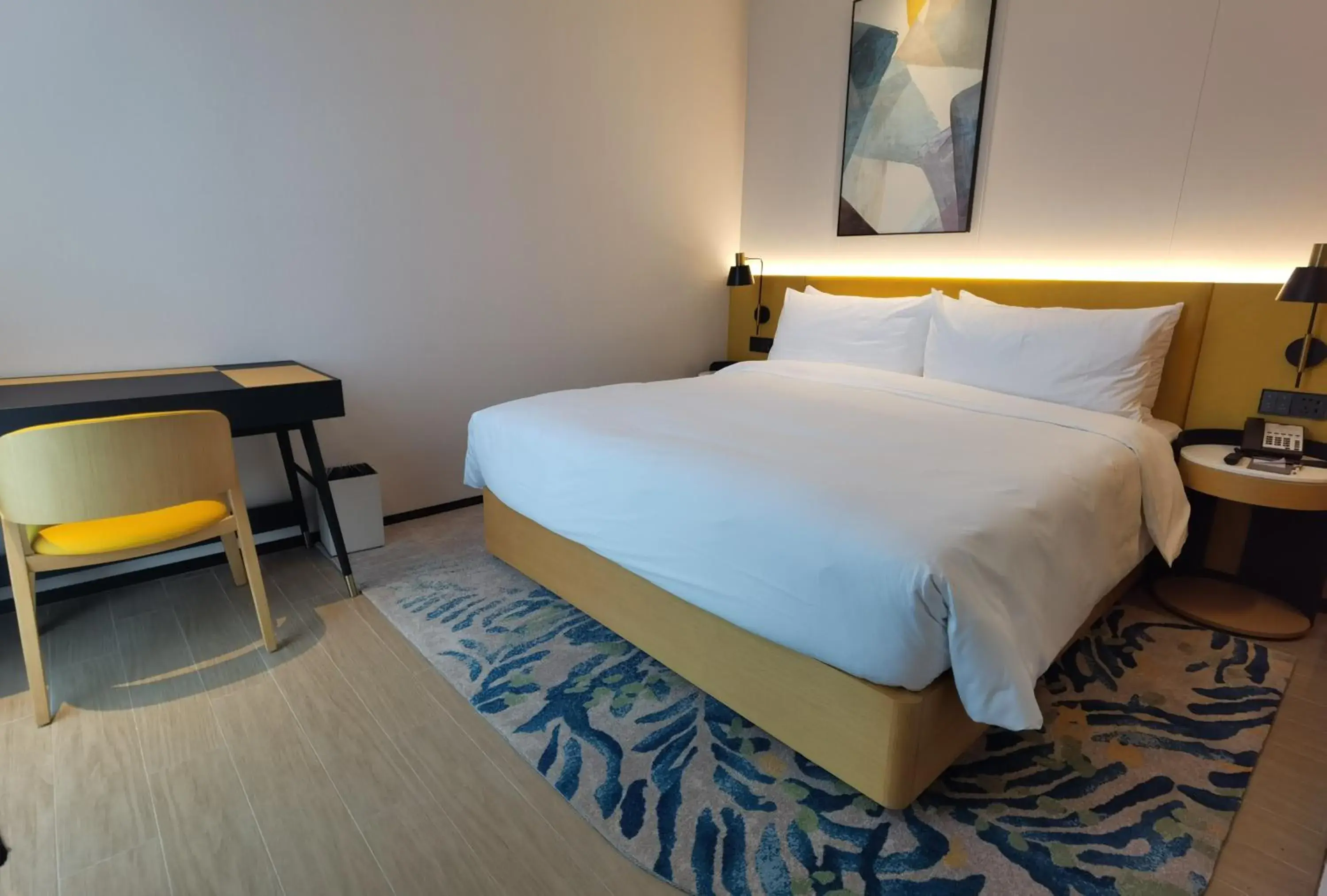 King Guest Room in Hilton Garden Inn Liaocheng Jiangbei Shuicheng King Guest Room in Hilton Garden Inn Liaocheng Jiangbei Shuicheng