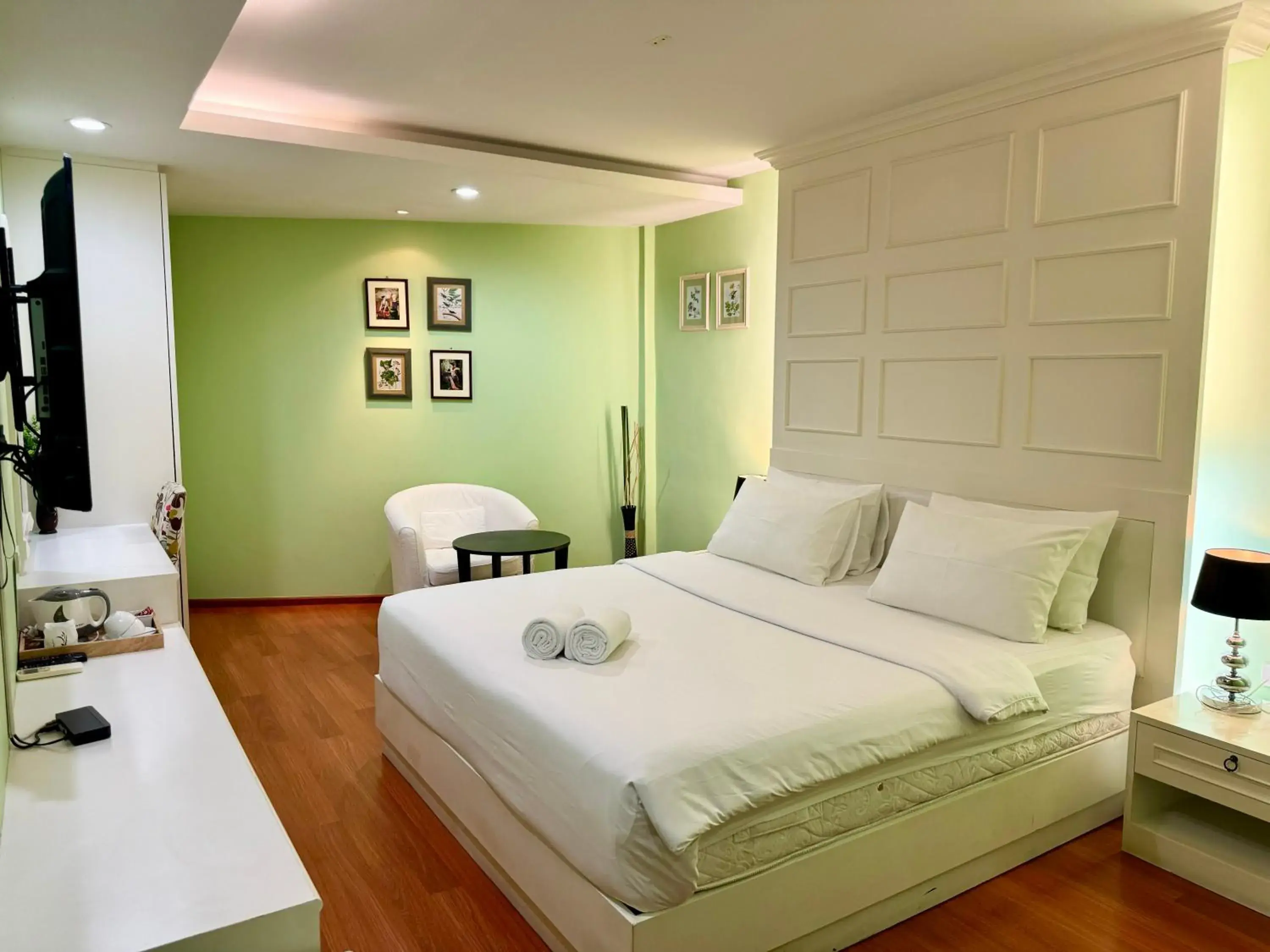 Superior Double Room without Window in Sabai Dee Minitel Superior Double Room without Window in Sabai Dee Minitel