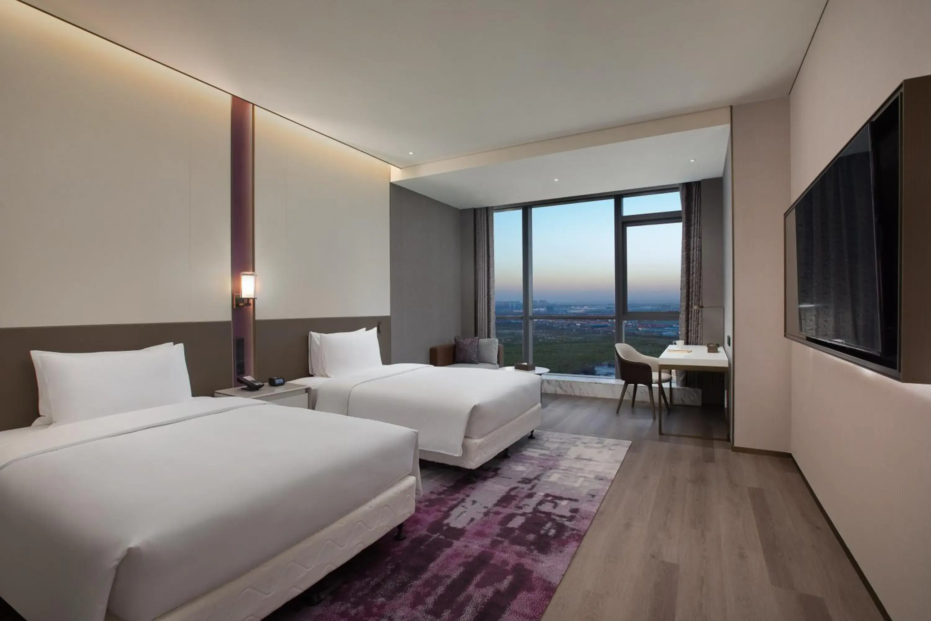 Deluxe Twin Room - Smoking in La Quinta by Wyndham Shanxi Xiaohe Xincheng Deluxe Twin Room - Smoking in La Quinta by Wyndham Shanxi Xiaohe Xincheng