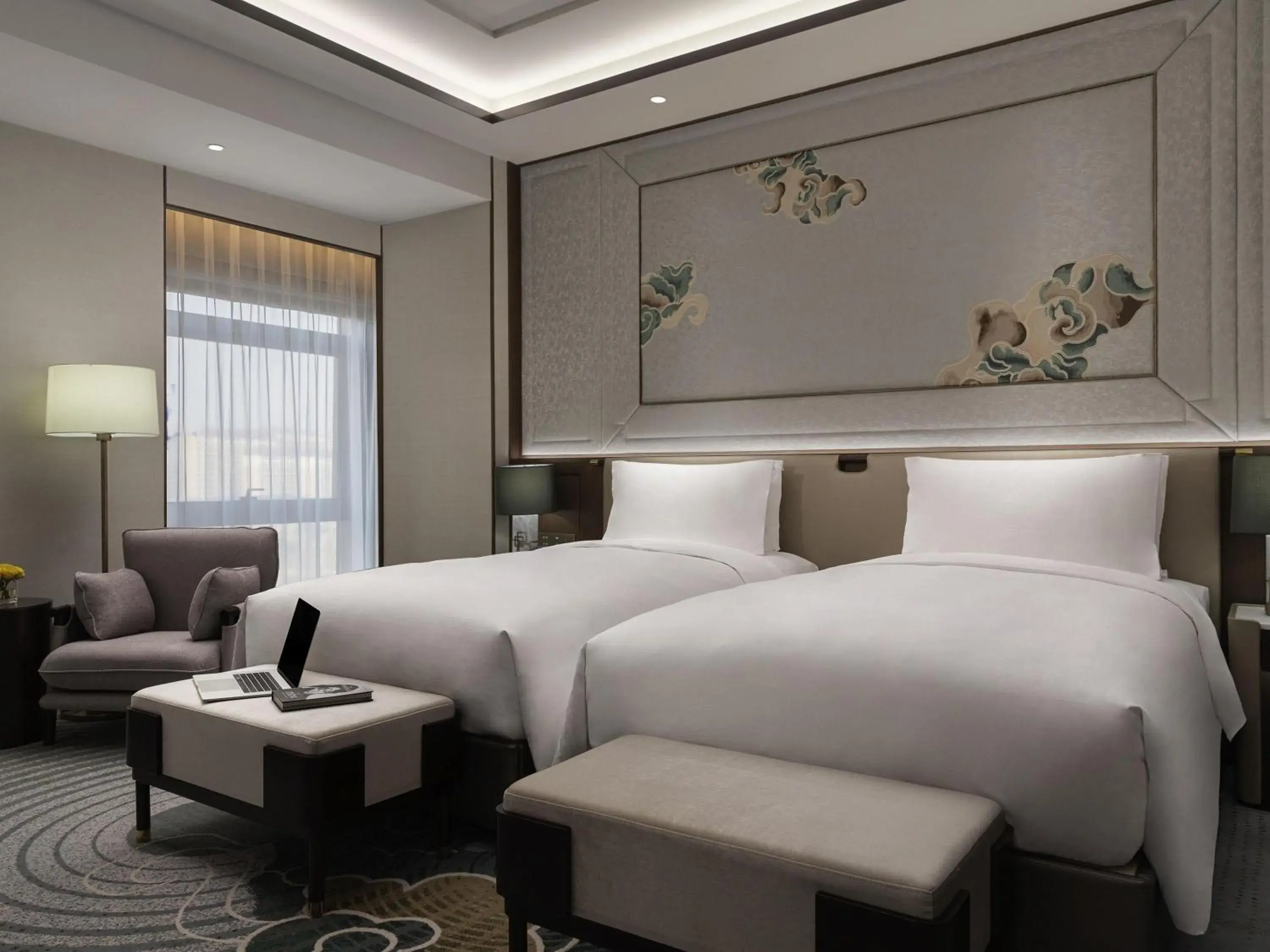 Luxury Twin Room with Club Millésime Access in Sofitel Xiong An Luxury Twin Room with Club Millésime Access in Sofitel Xiong An