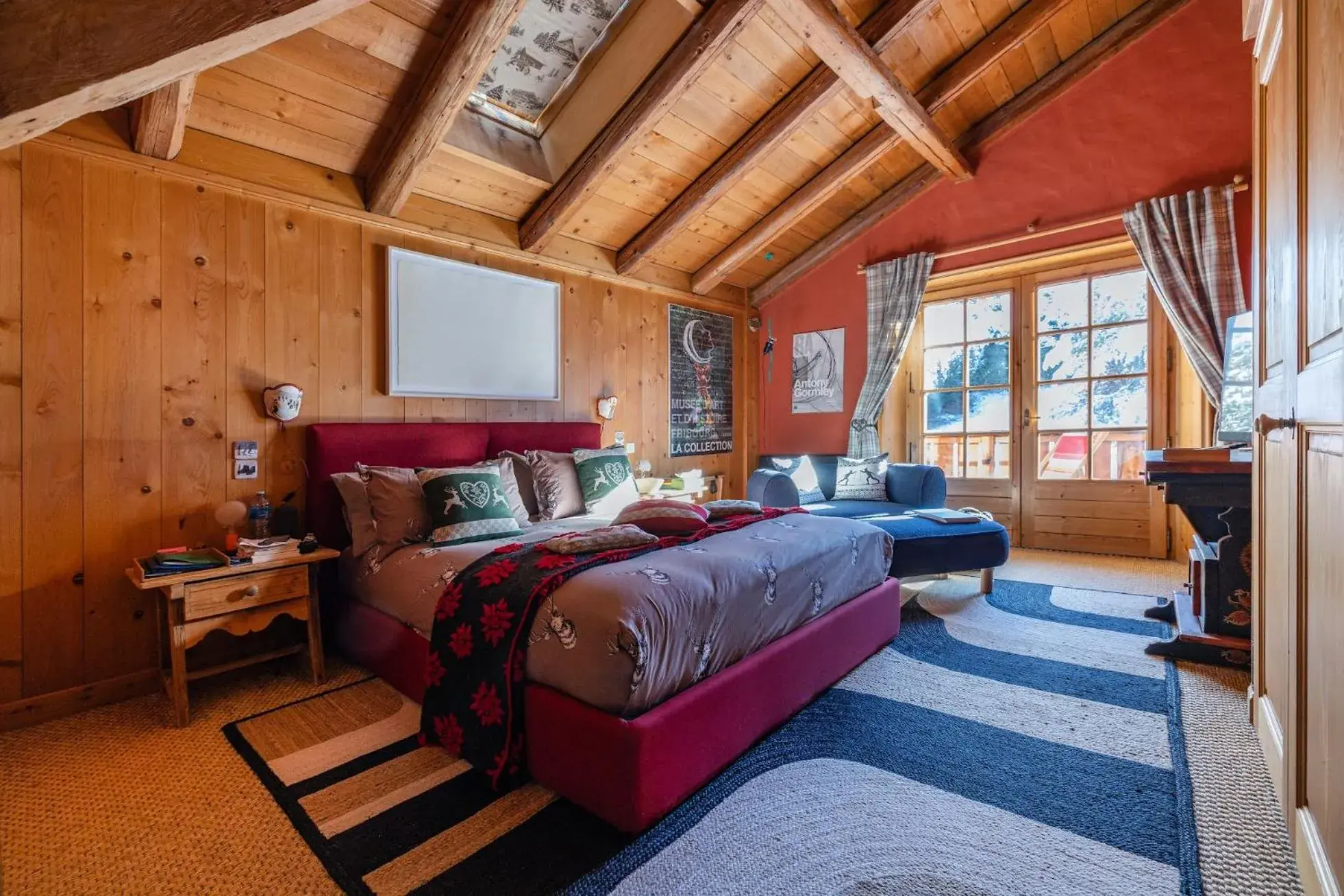 Double or Twin Room with Terrace in Magic Megève Bois Double or Twin Room with Terrace in Magic Megève Bois