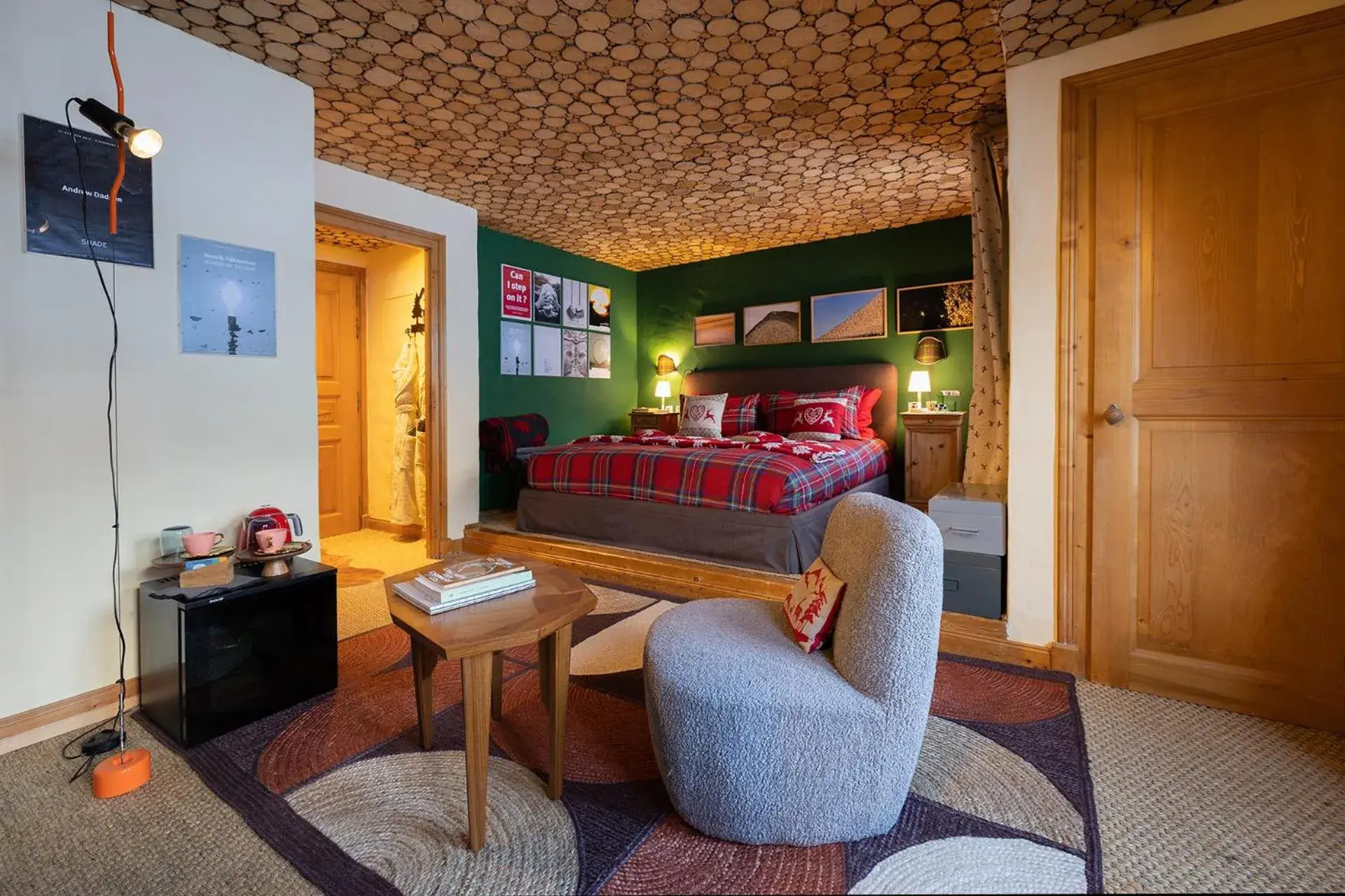 Queen Room with Balcony in Magic Megève Bois Queen Room with Balcony in Magic Megève Bois