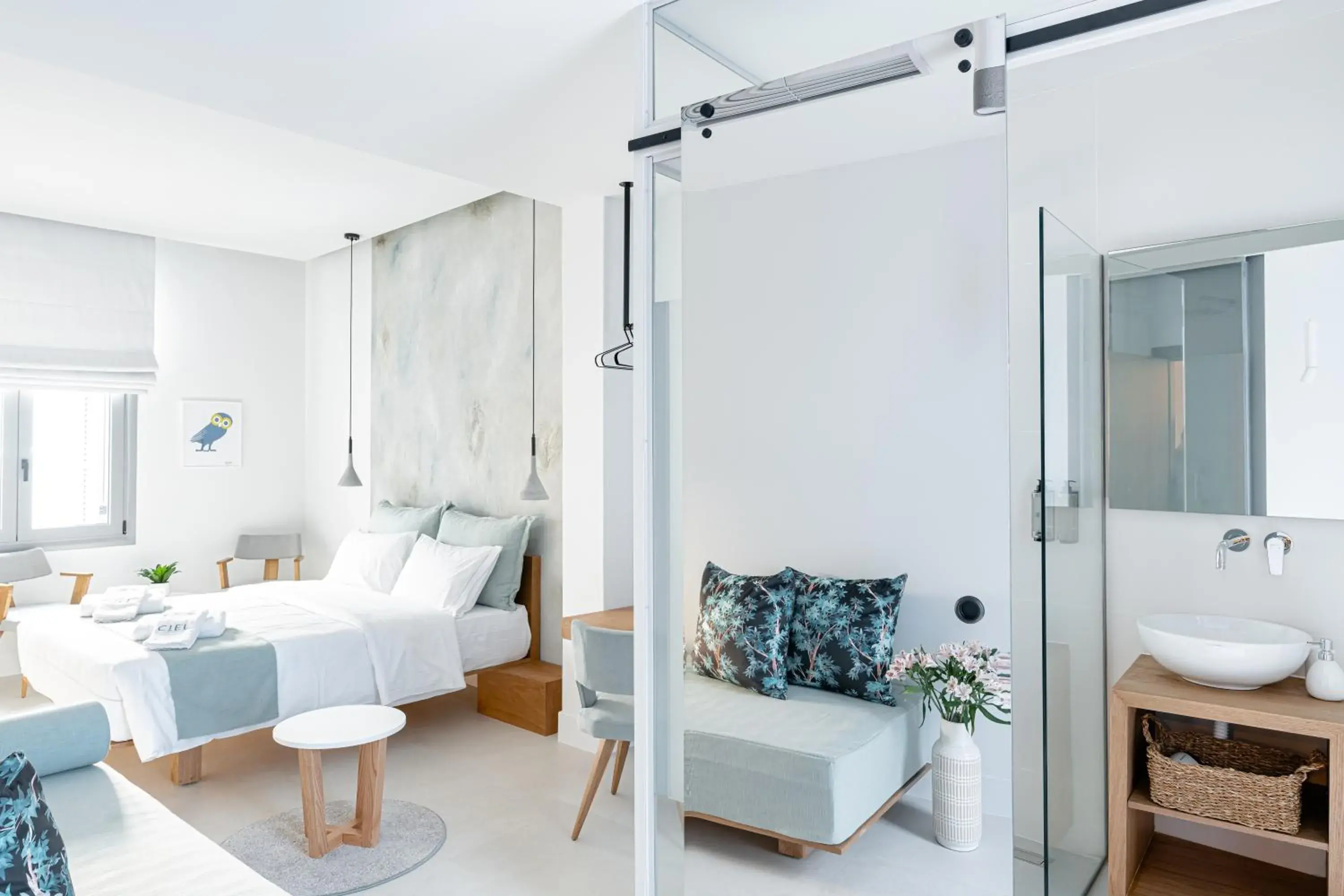 Double Room with Patio in Ciel Suites Athens Double Room with Patio in Ciel Suites Athens