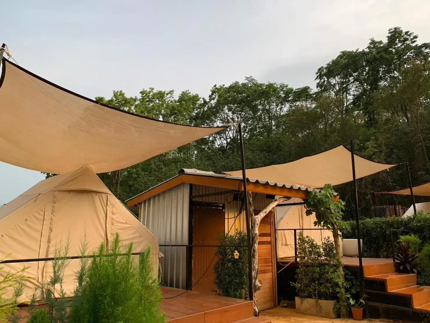 Tent standard in The Signature Valley Khao-yai Campus Tent standard in The Signature Valley Khao-yai Campus