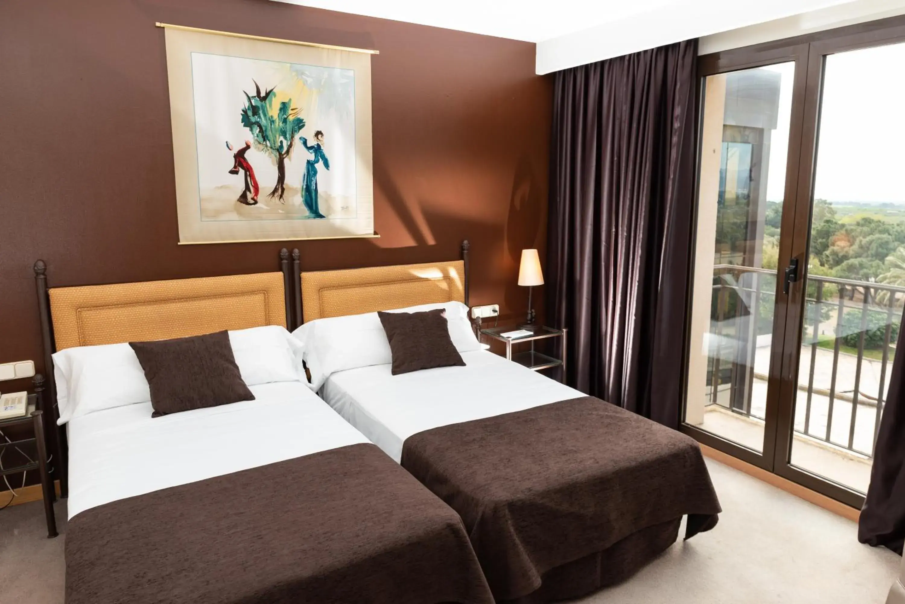 Double or Twin Room with Balcony in Termes Montbrio Hotel & Spa Double or Twin Room with Balcony in Termes Montbrio Hotel & Spa