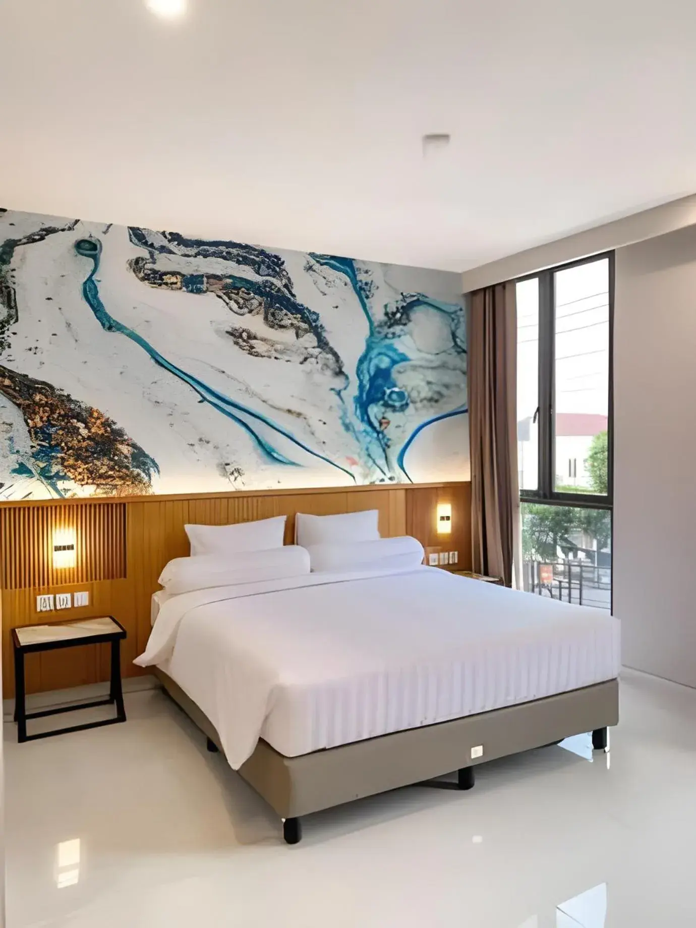 Deluxe King Room in Front One Resort Indraloka Temanggung Deluxe King Room in Front One Resort Indraloka Temanggung