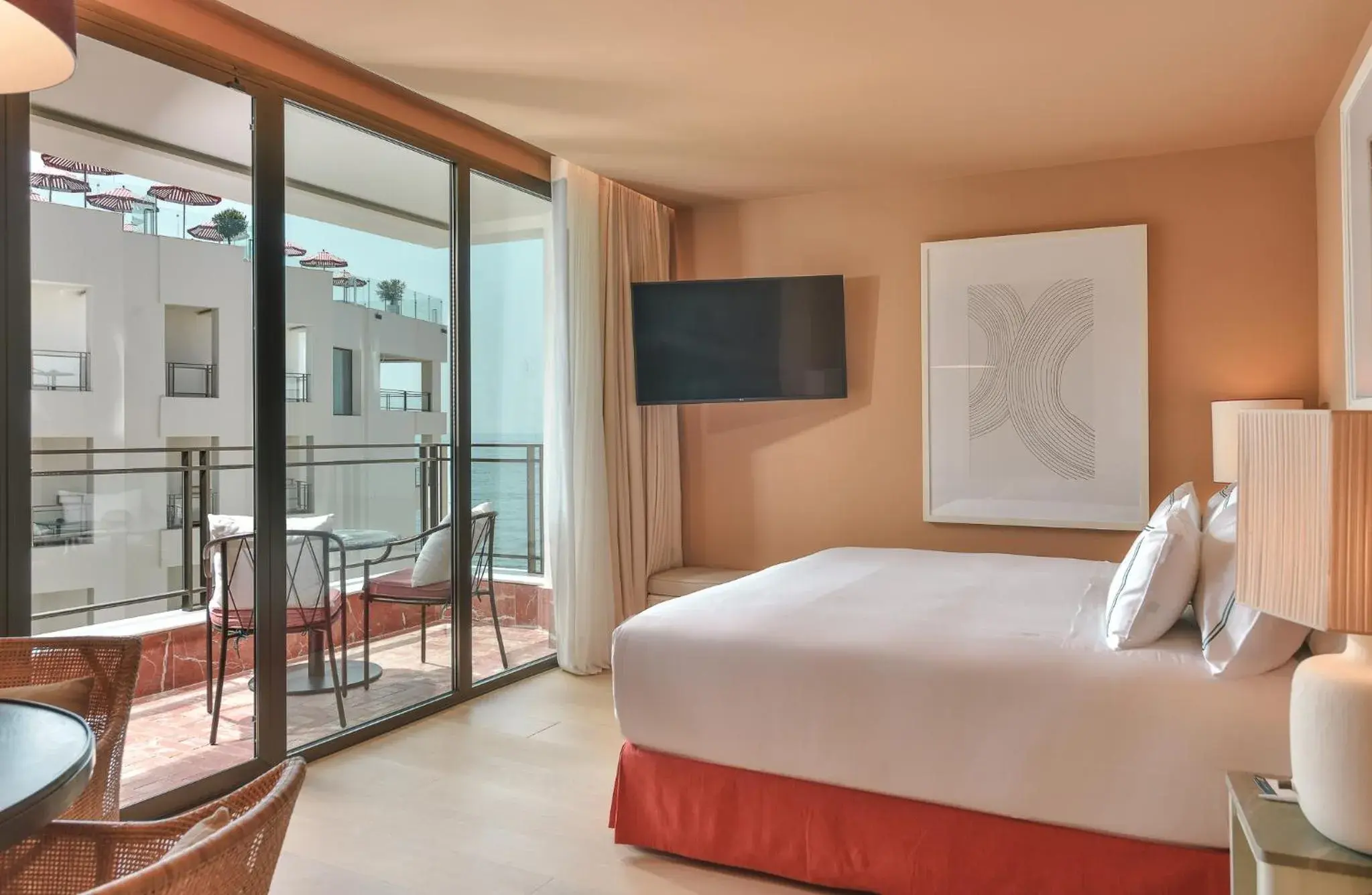Junior Suite with Partial Sea View (2 Adults + 2 Children) in El Fuerte Marbella Junior Suite with Partial Sea View (2 Adults + 2 Children) in El Fuerte Marbella