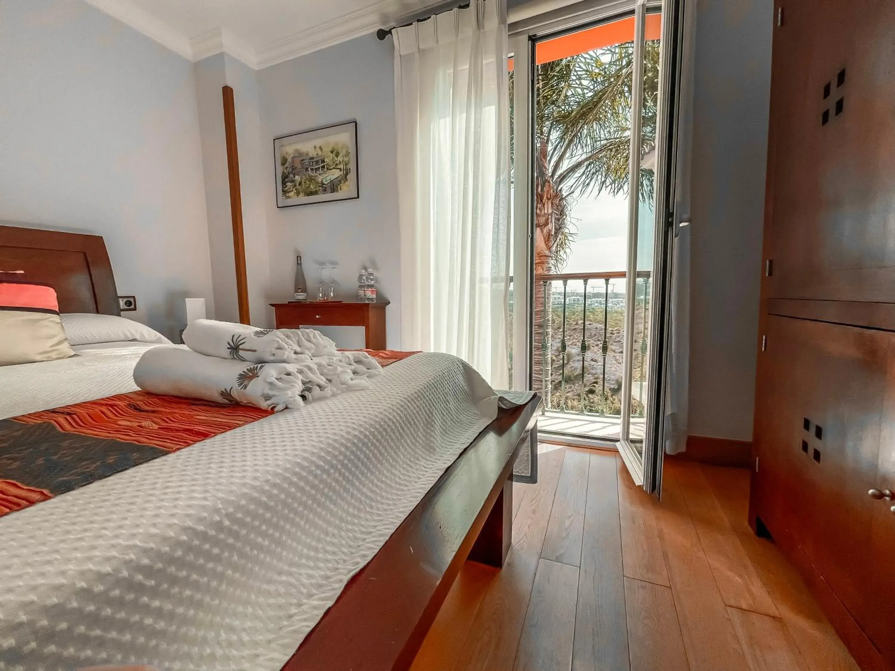 Deluxe Double Room with Terrace and Sea View in The Marbella Heights Boutique Hotel Deluxe Double Room with Terrace and Sea View in The Marbella Heights Boutique Hotel