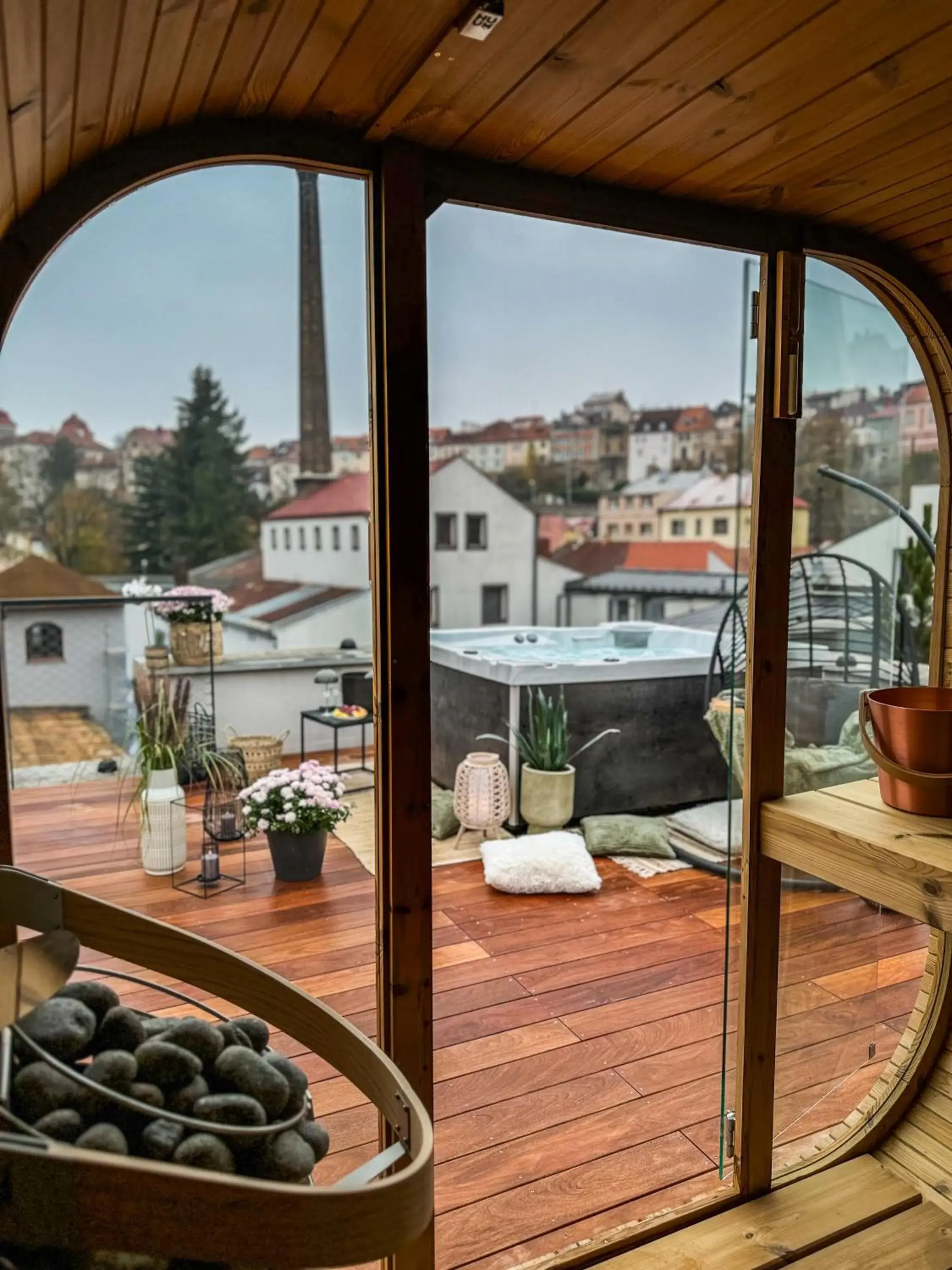 Deluxe Suite with Spa Bath in Aparthotel Na Klenici Deluxe Suite with Spa Bath in Aparthotel Na Klenici