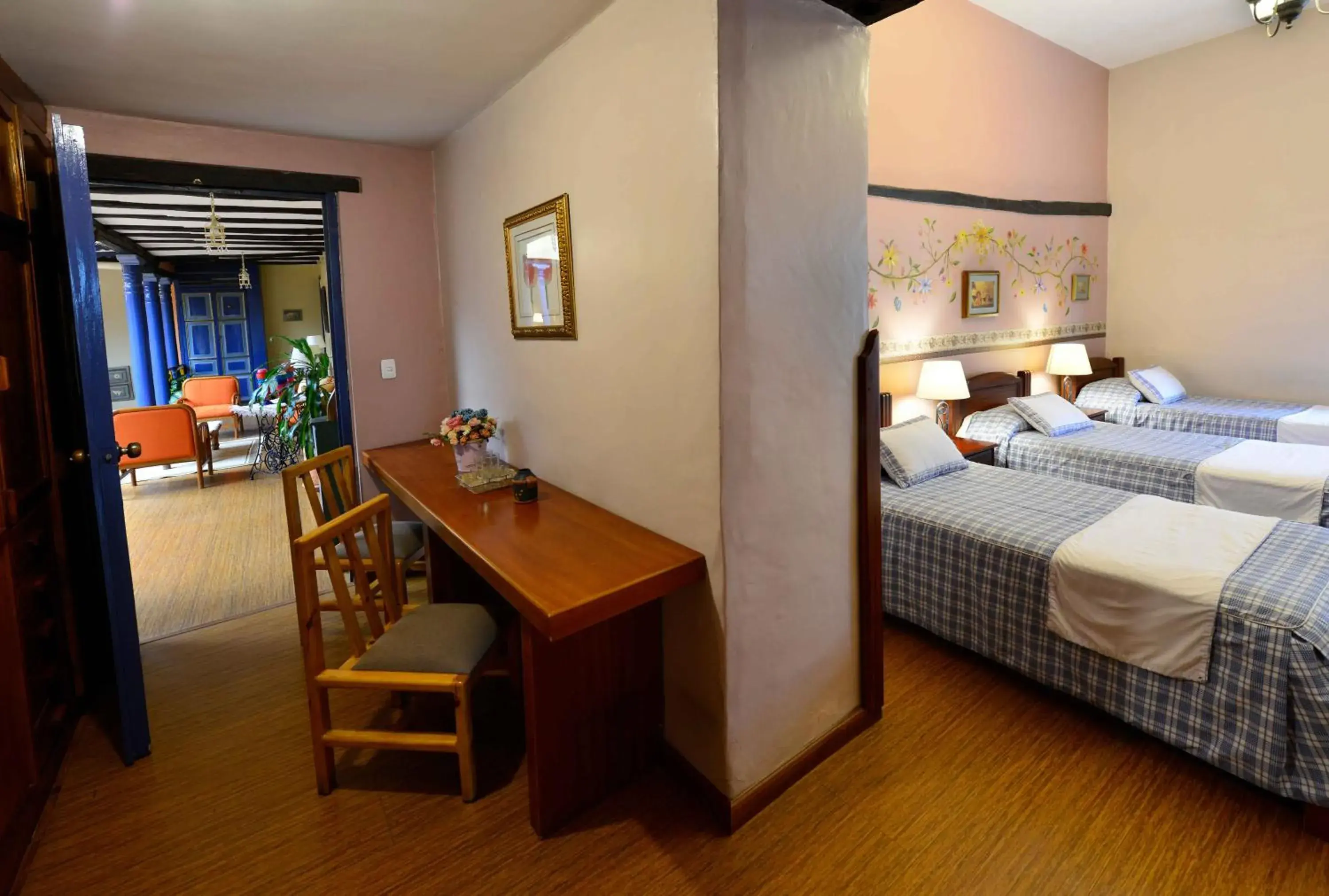 Quadruple Room in Hotel Posada del Angel Quadruple Room in Hotel Posada del Angel