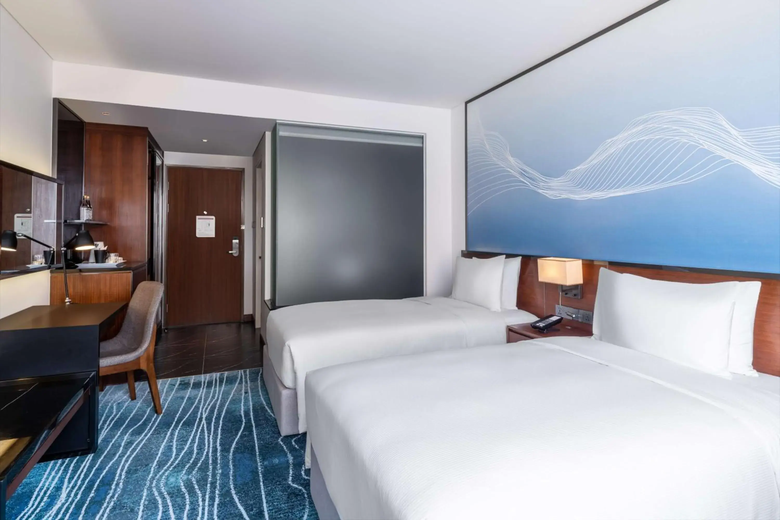 Twin Room in Hilton Garden Inn Da Nang Twin Room in Hilton Garden Inn Da Nang