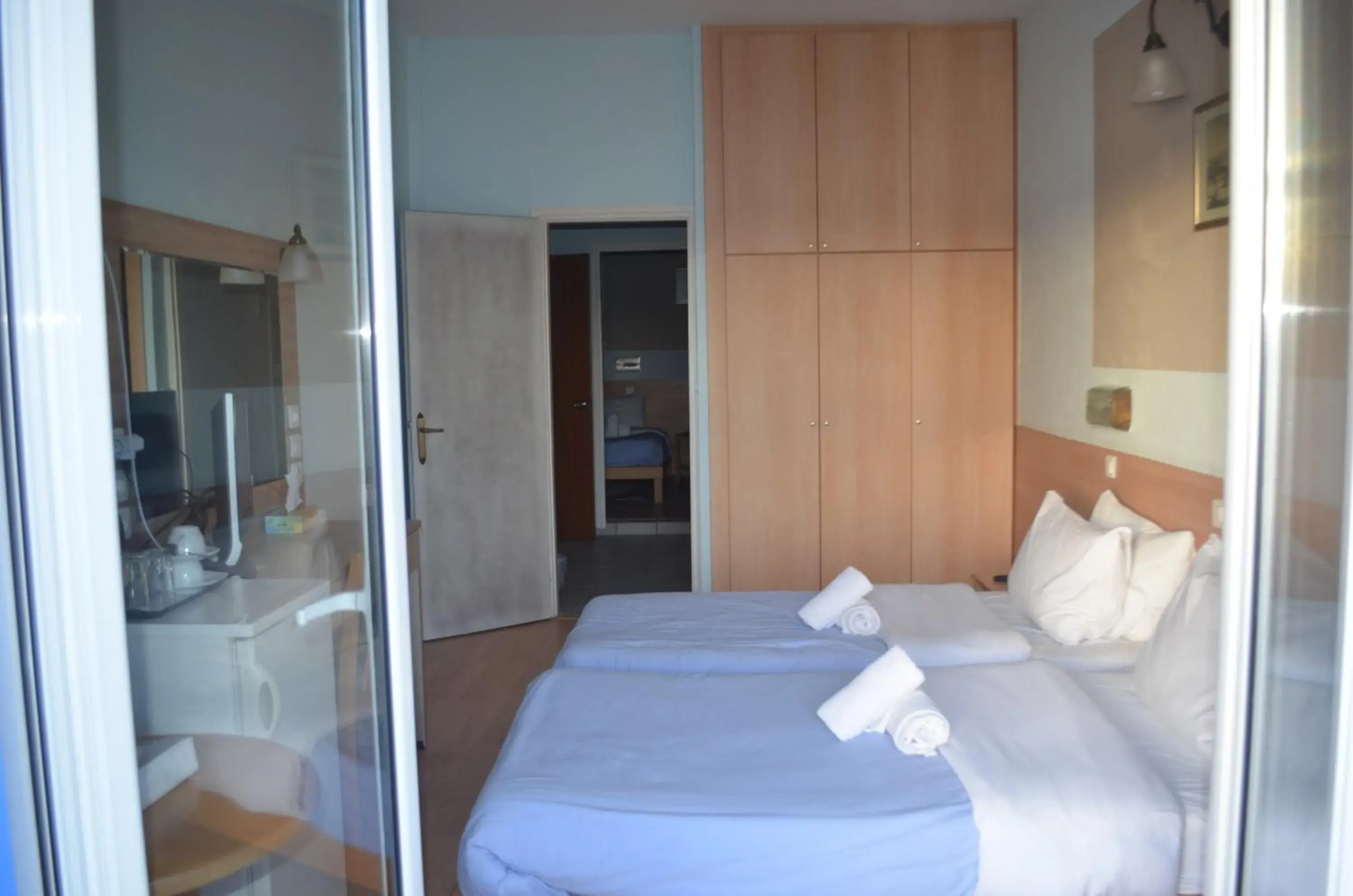 Family Room with Garden or Sea View in Rozos Hotel Family Room with Garden or Sea View in Rozos Hotel