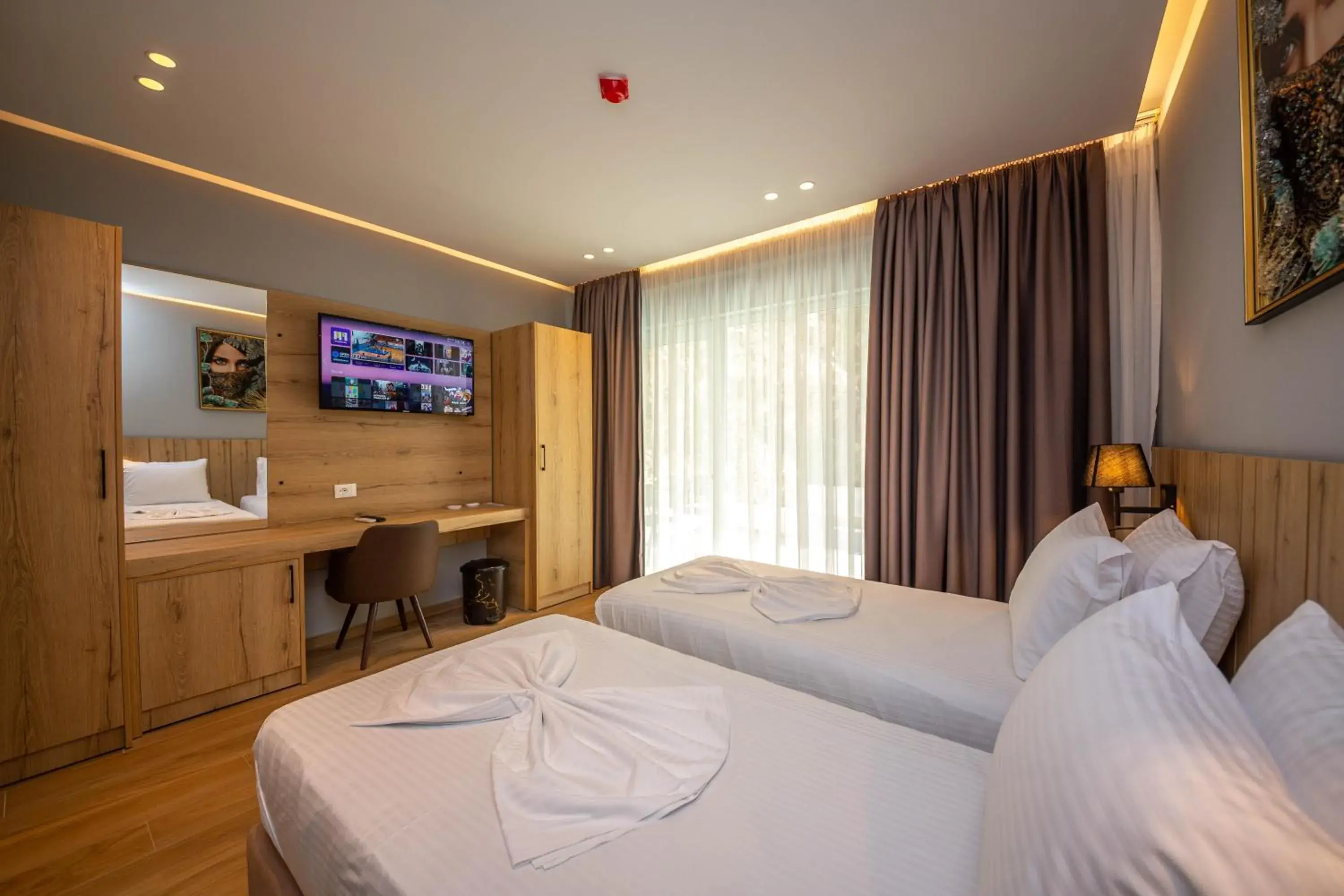 Double or Twin Room with Partial Sea View - Ground Floor in Azure Inn Hotel Double or Twin Room with Partial Sea View - Ground Floor in Azure Inn Hotel