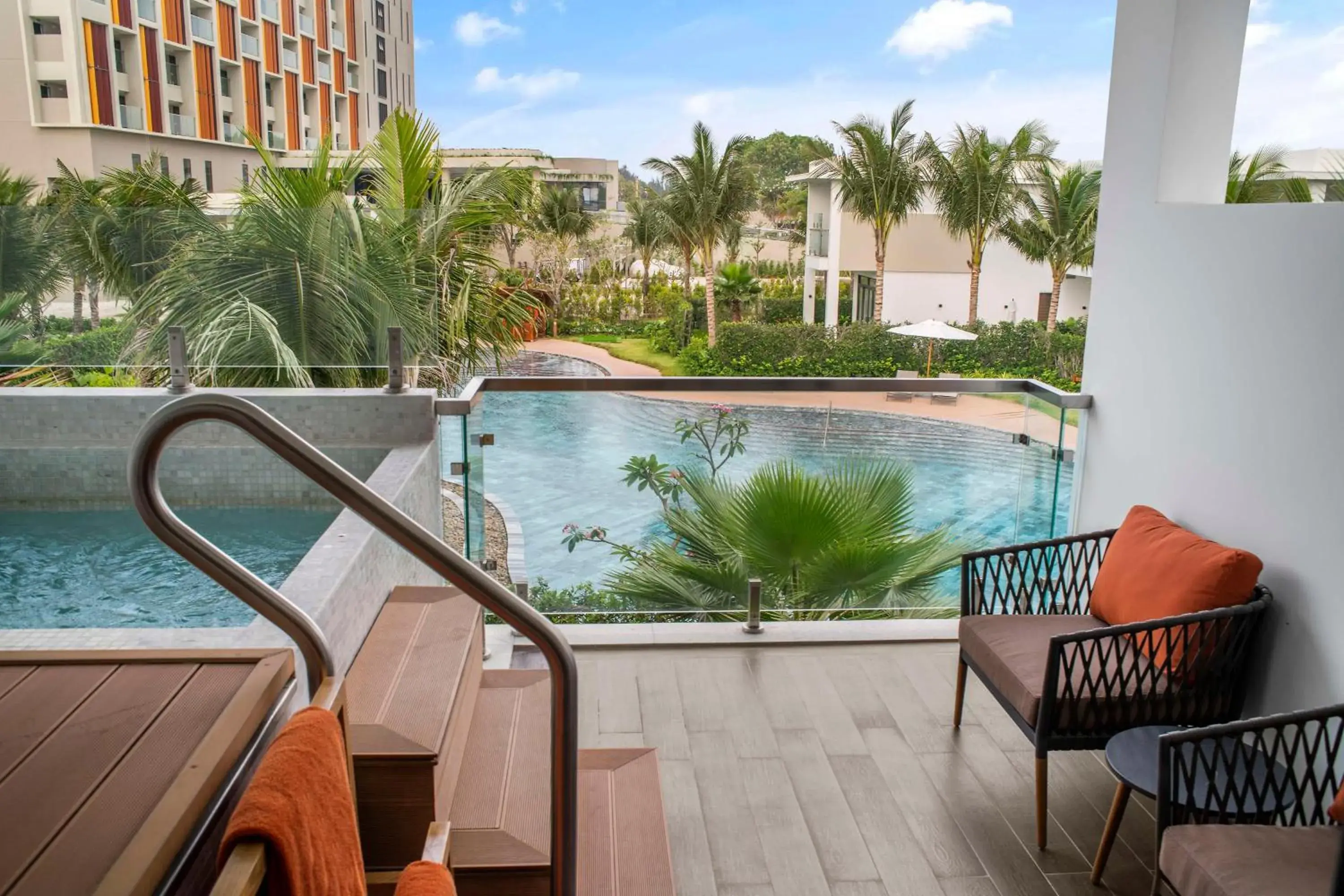 Twin Suite with Jacuzzi and Garden View in Angsana Ho Tram Twin Suite with Jacuzzi and Garden View in Angsana Ho Tram