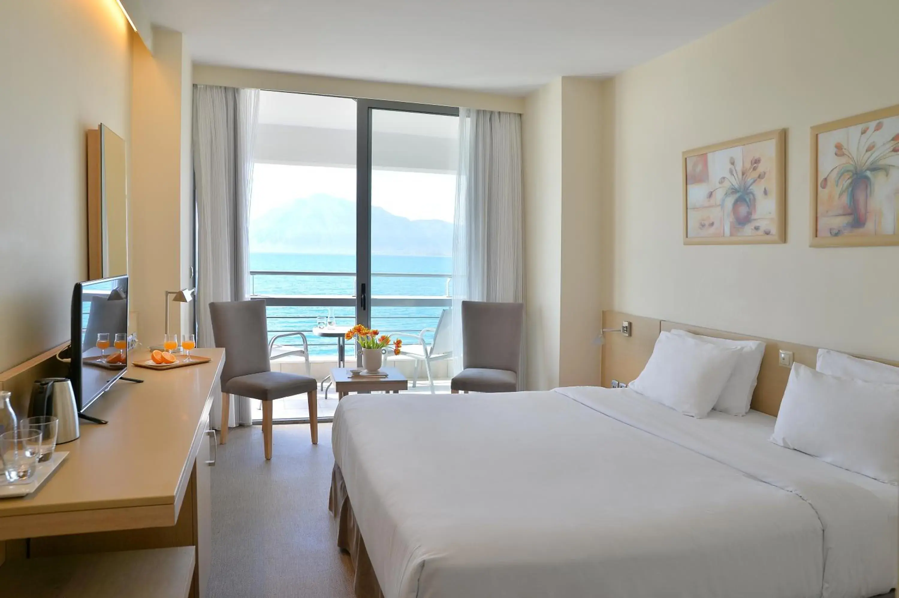 Double Room with Sea View in Airotel Achaia Beach Double Room with Sea View in Airotel Achaia Beach