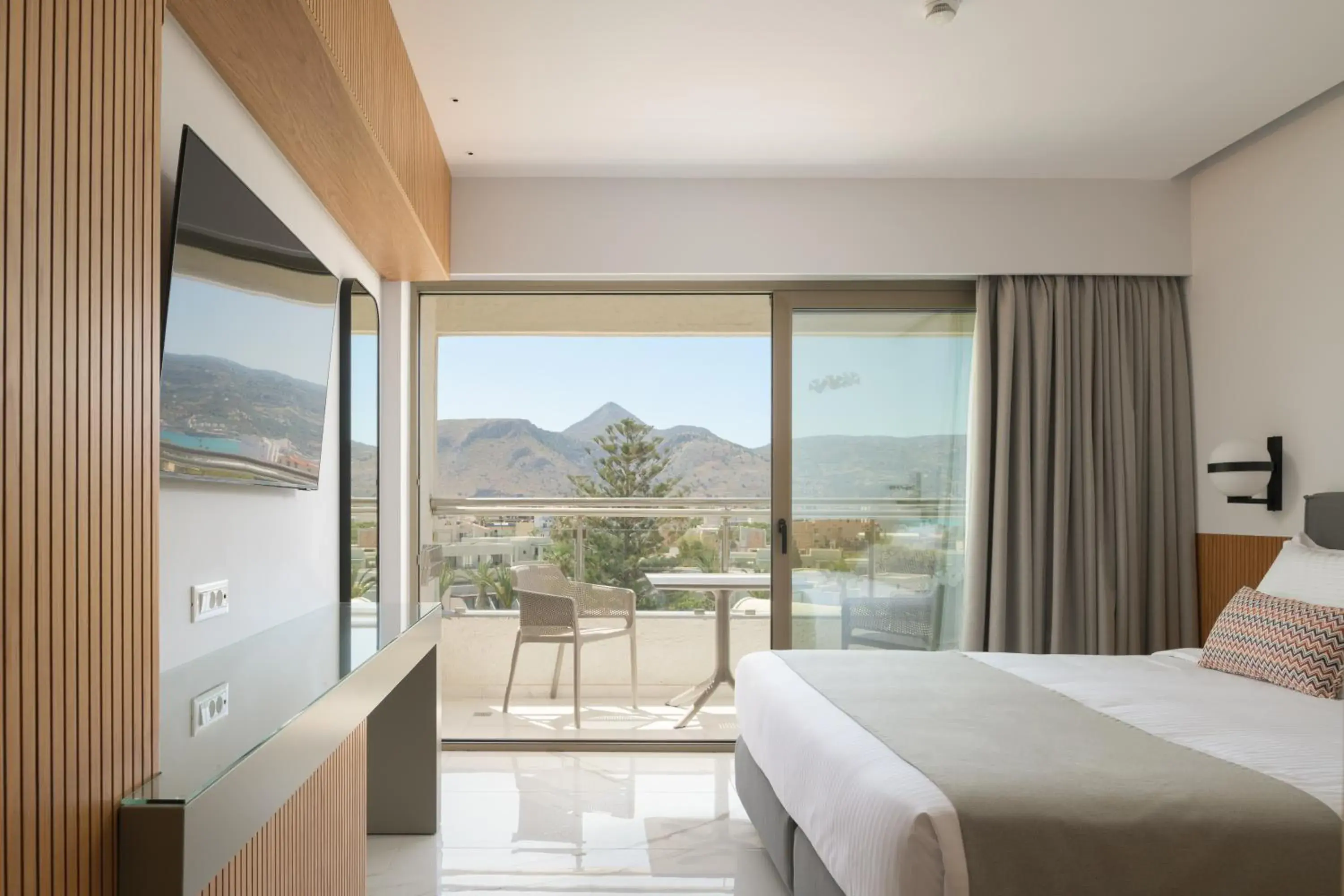 Double Room with Garden View in Agapi Beach Resort Premium All Inclusive Double Room with Garden View in Agapi Beach Resort Premium All Inclusive