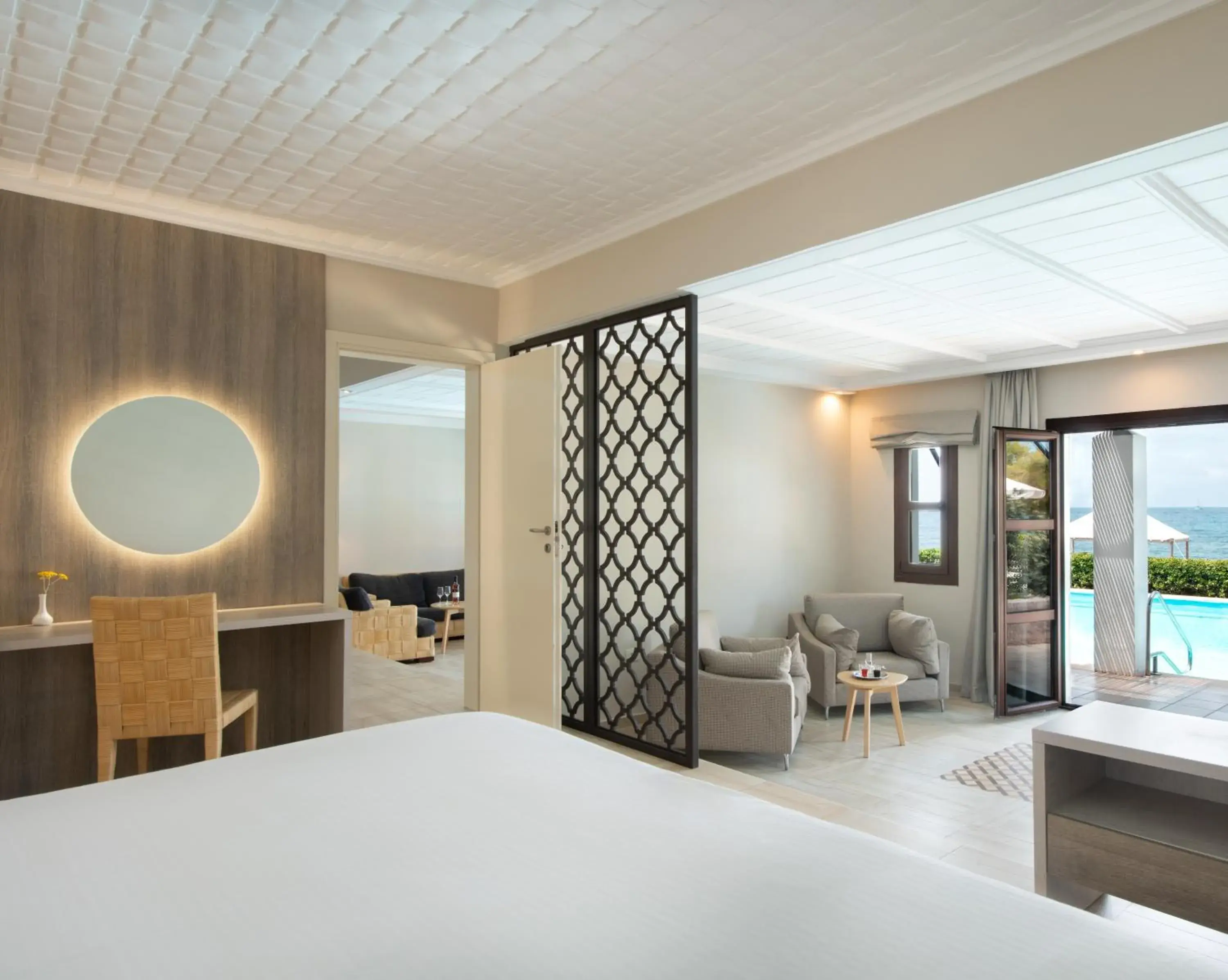 Suite with Private Pool in Mitsis Royal Mare Suite with Private Pool in Mitsis Royal Mare