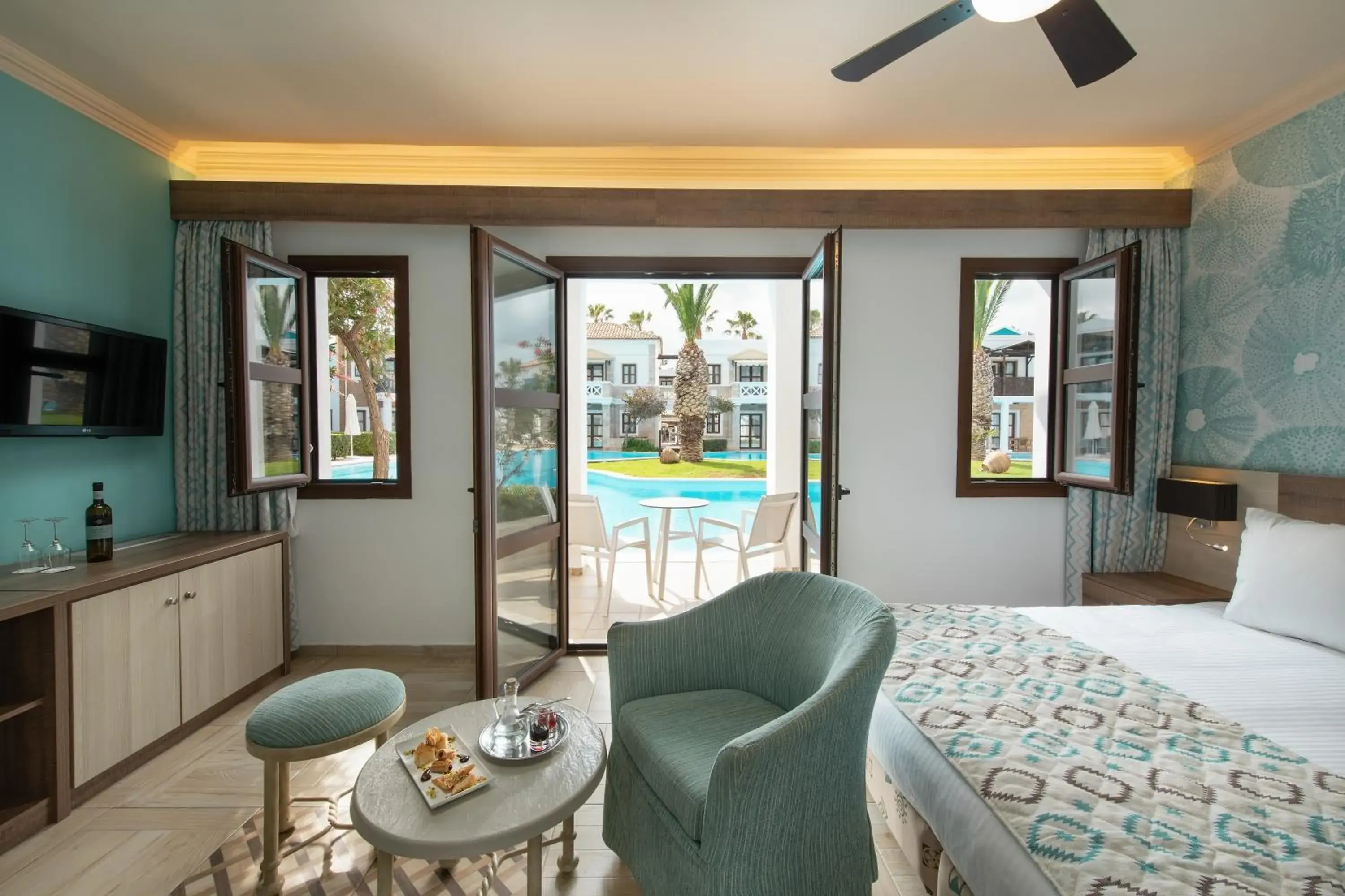 Deluxe Bungalow in Mitsis Royal Mare Deluxe Bungalow in Mitsis Royal Mare