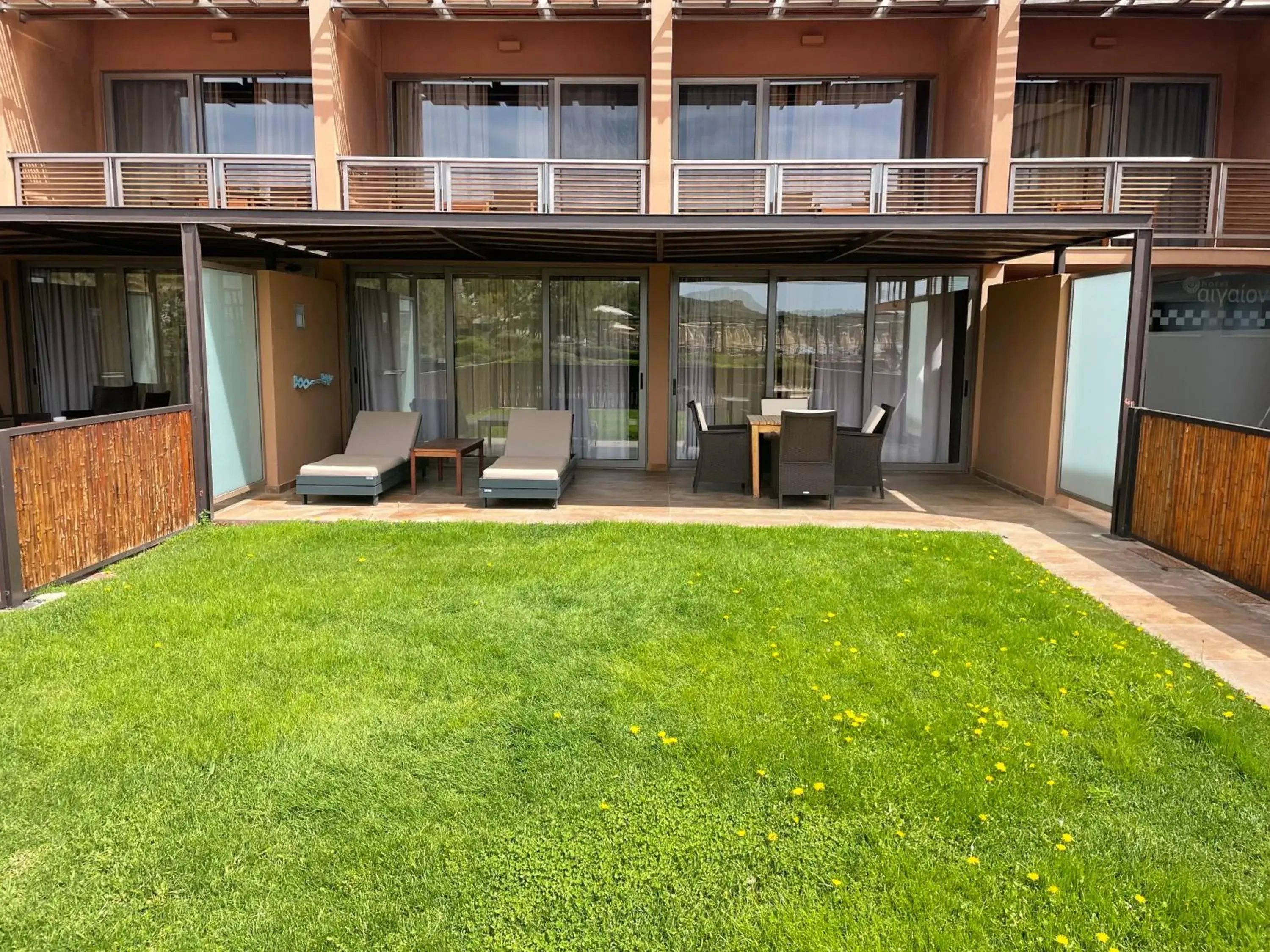 Superior Suite with Garden View in Aegeon Beach Hotel Superior Suite with Garden View in Aegeon Beach Hotel