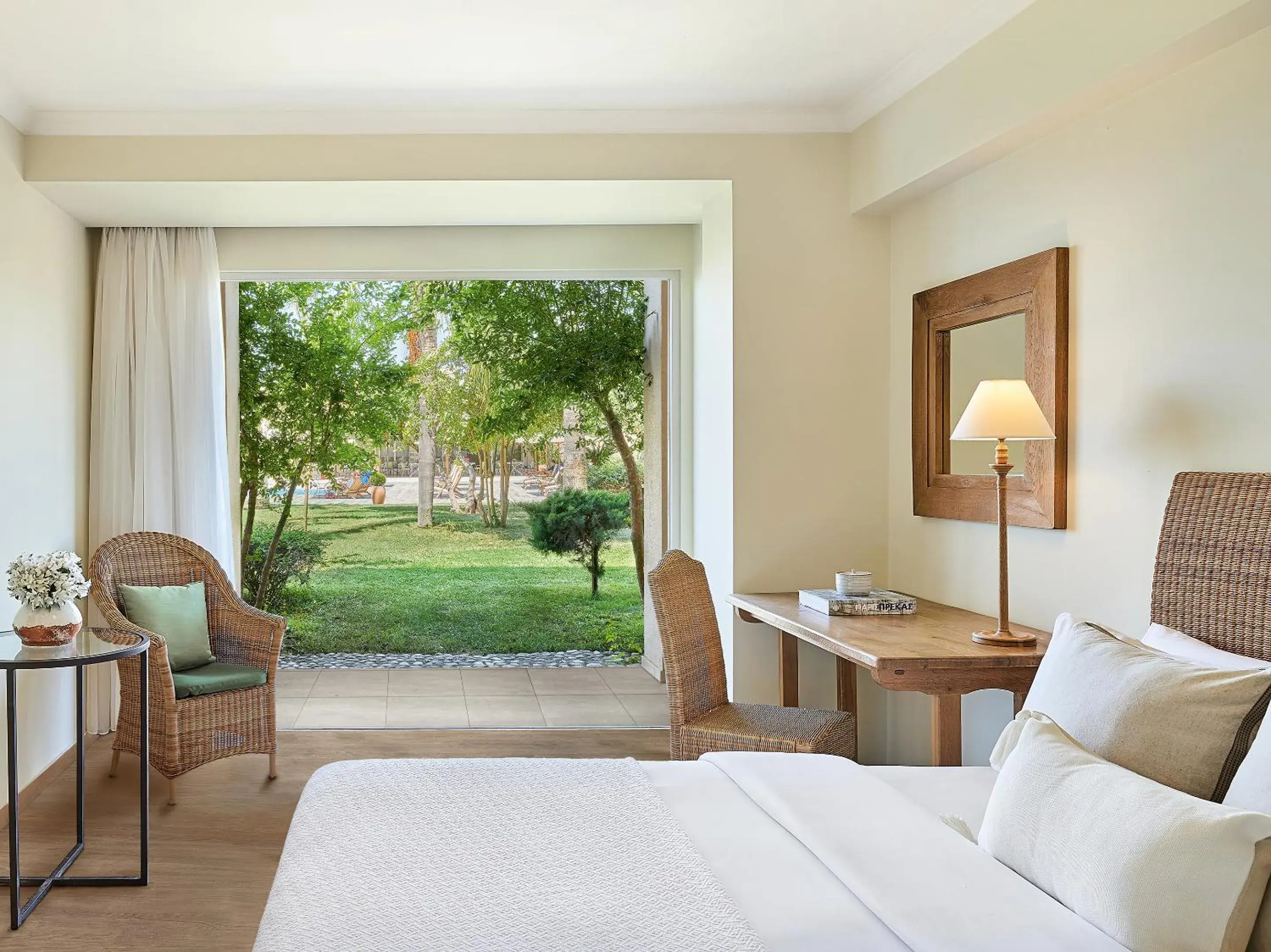 Garden Room Veranda in Grecotel Filoxenia Garden Room Veranda in Grecotel Filoxenia