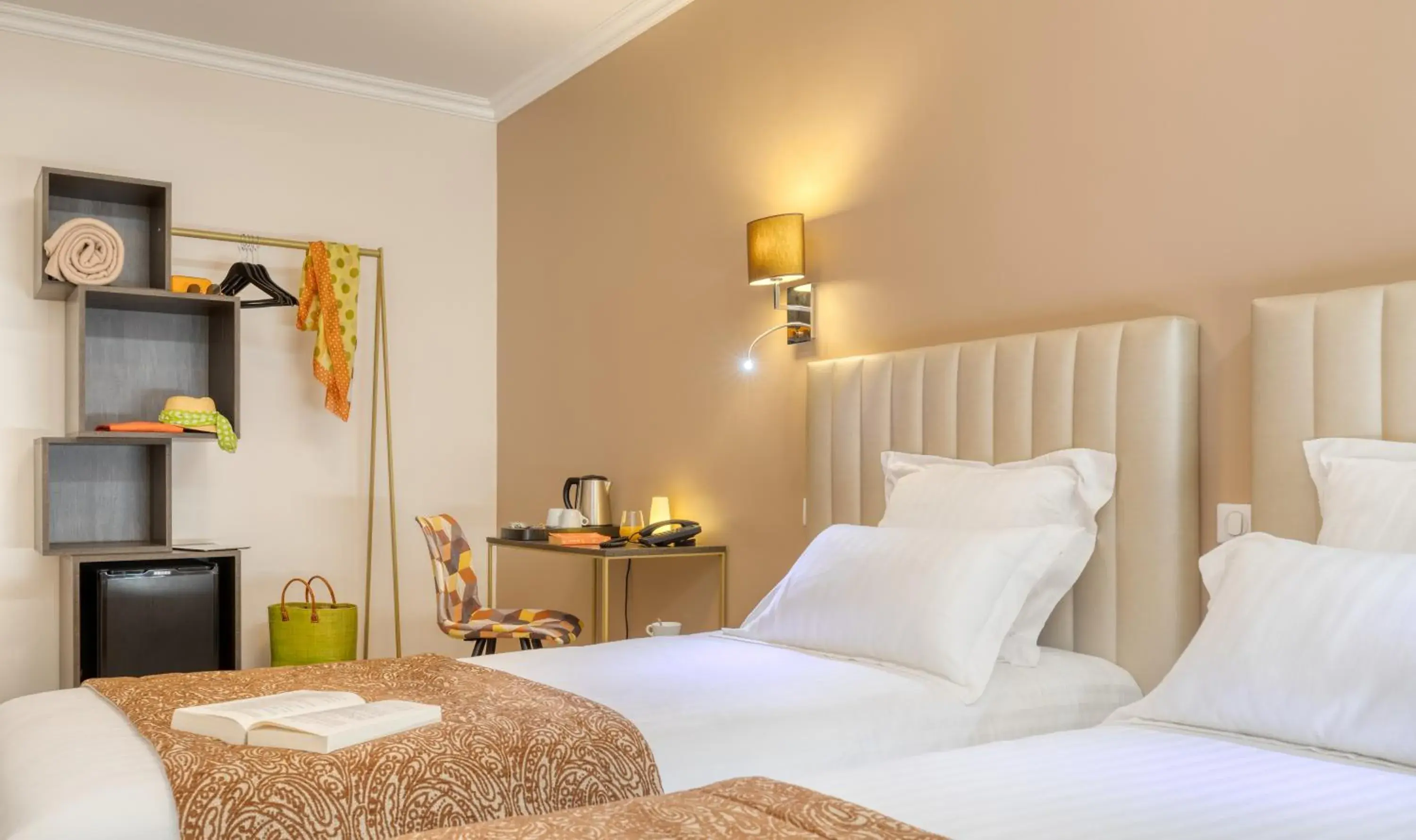 Superior Twin Room in Hôtel L'Orée des plages Superior Twin Room in Hôtel L'Orée des plages