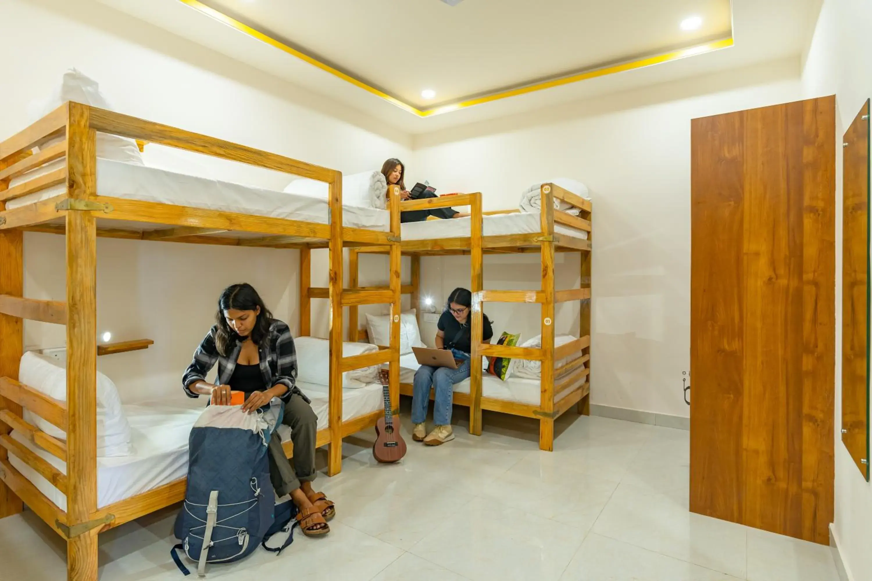 Bed in 6-Bed Female Dormitory Room in The Social Stays Jaipur formerly ArtBuzz Bed in 6-Bed Female Dormitory Room in The Social Stays Jaipur formerly ArtBuzz