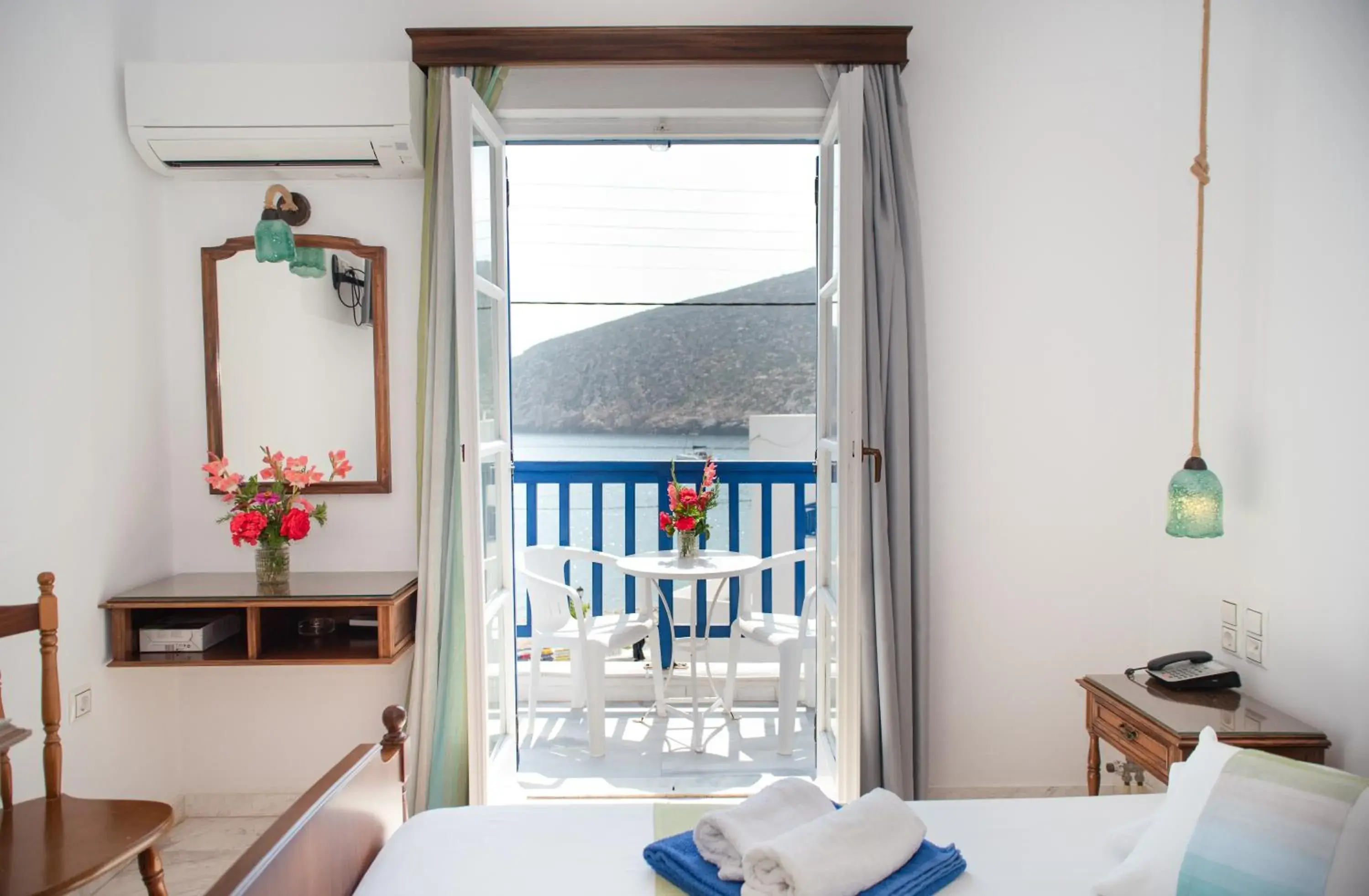 Double or Twin Room with Sea View - single occupancy in Adonis Hotel Naxos Double or Twin Room with Sea View - single occupancy in Adonis Hotel Naxos