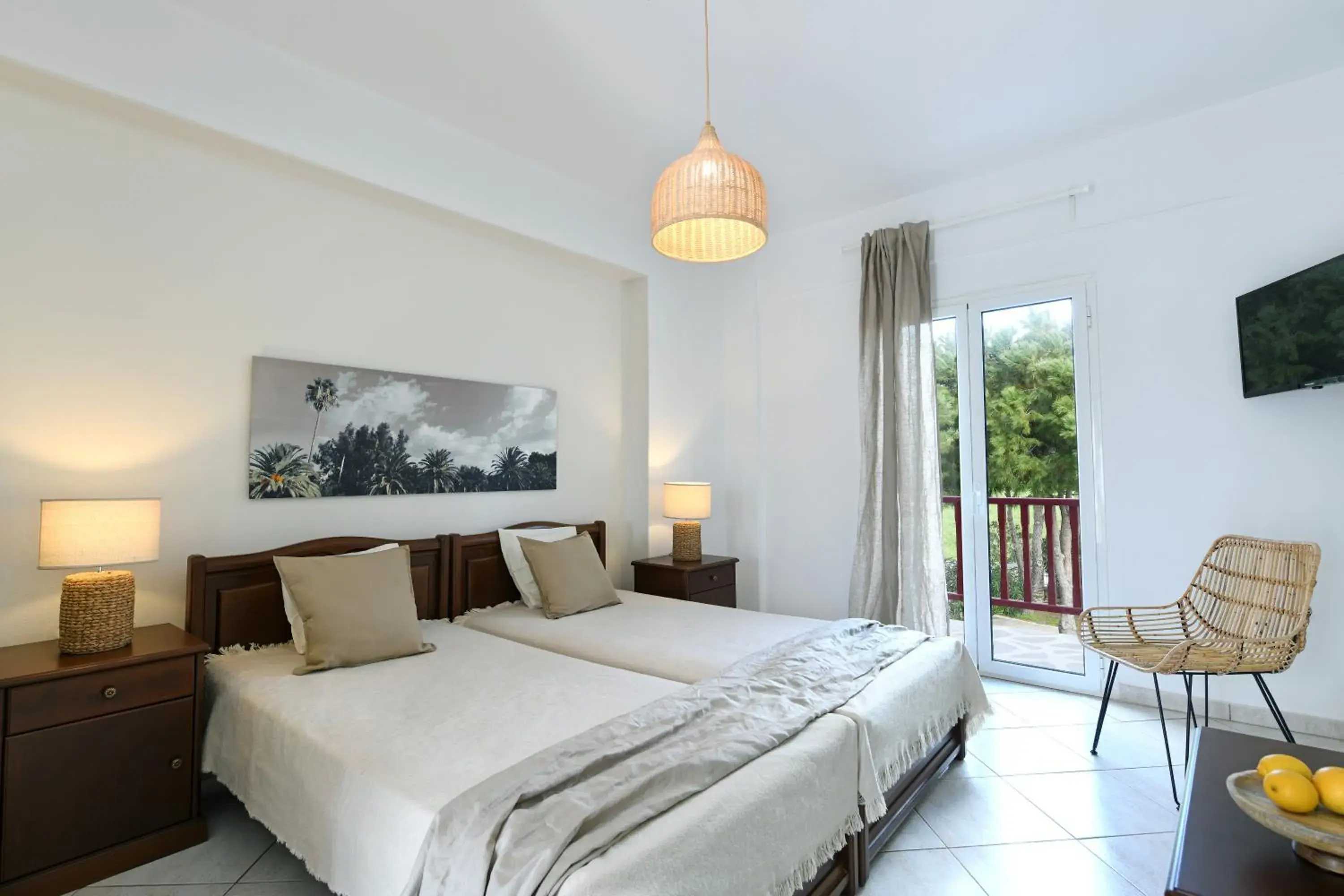 Double or Twin Room with Partial Sea View in Asteras Paradise Double or Twin Room with Partial Sea View in Asteras Paradise