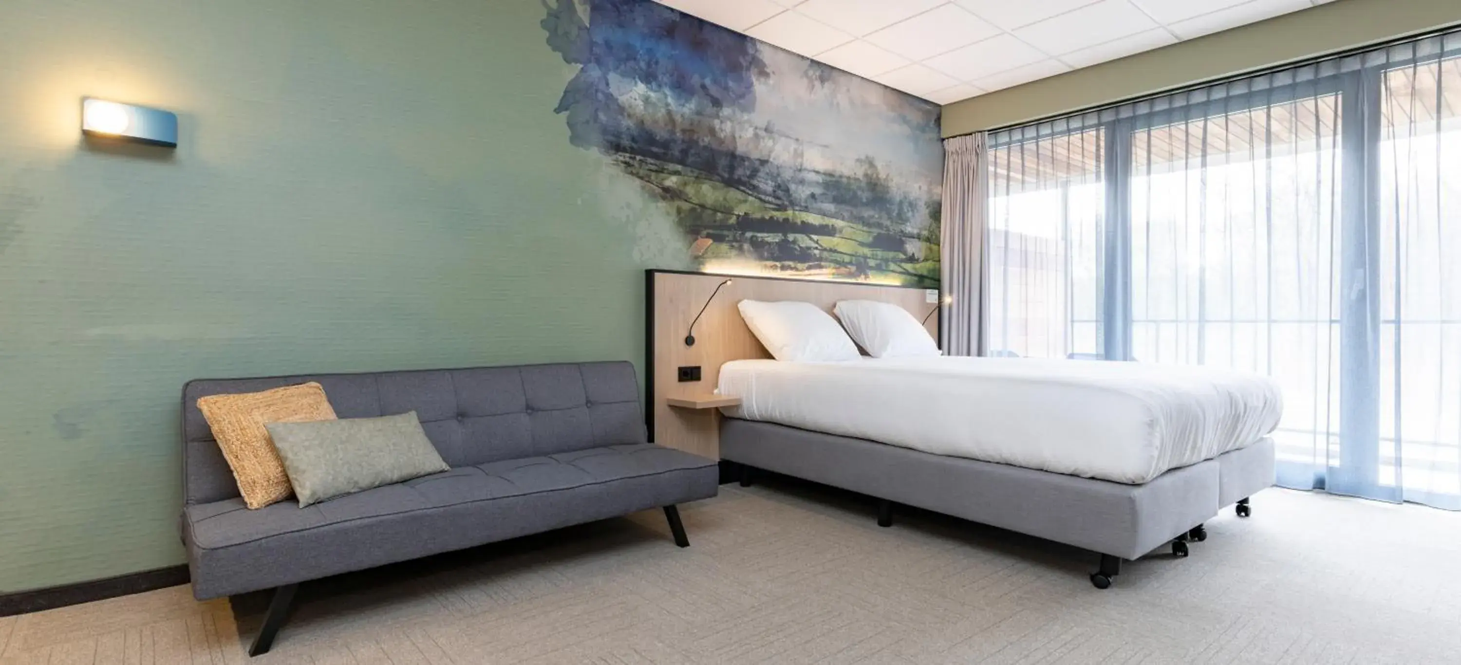 Deluxe Family Room in Fletcher Hotel-Restaurant Marknesse Deluxe Family Room in Fletcher Hotel-Restaurant Marknesse