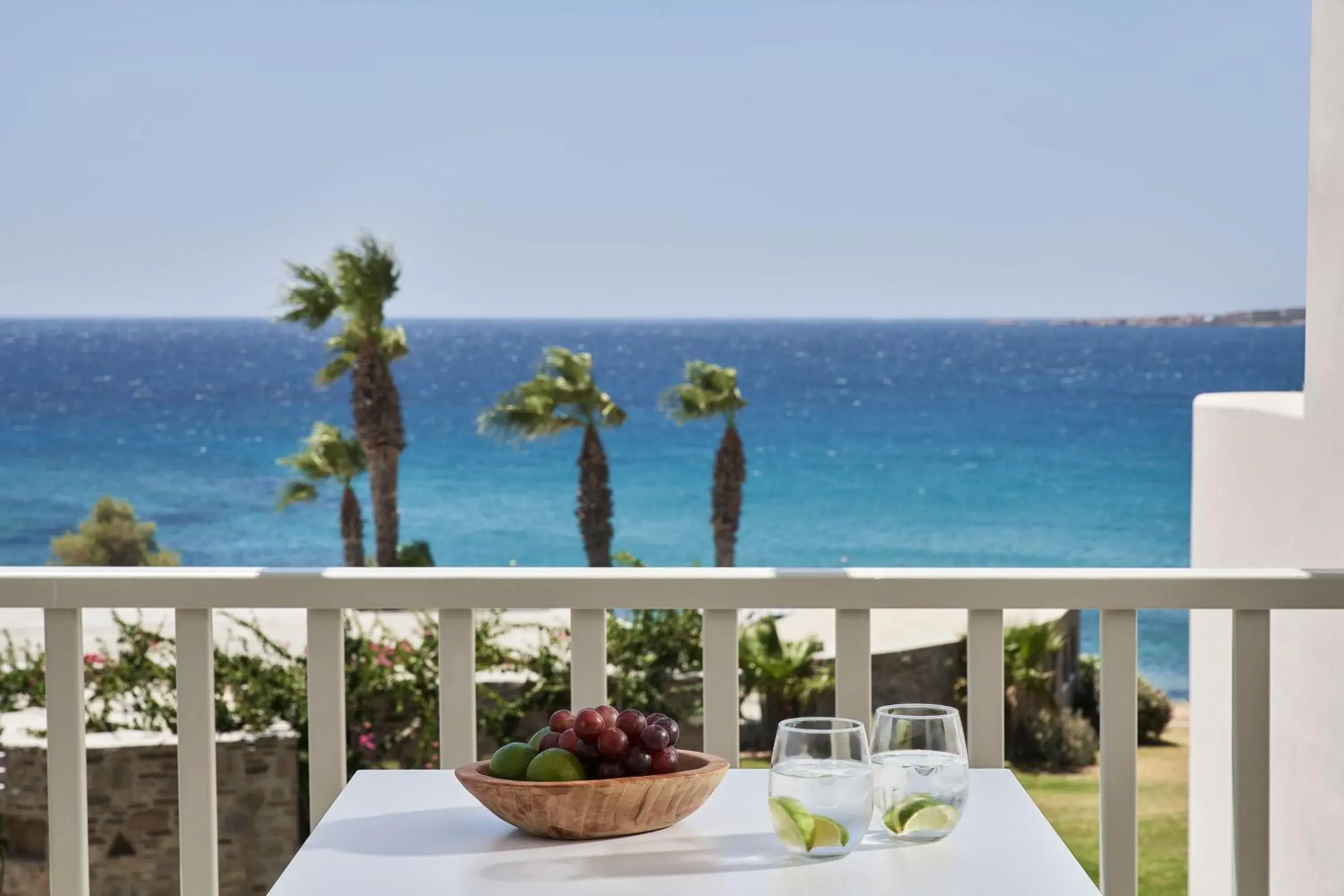 Deluxe Double Room with Sea View in Poseidon of Paros Hotel & Spa Deluxe Double Room with Sea View in Poseidon of Paros Hotel & Spa