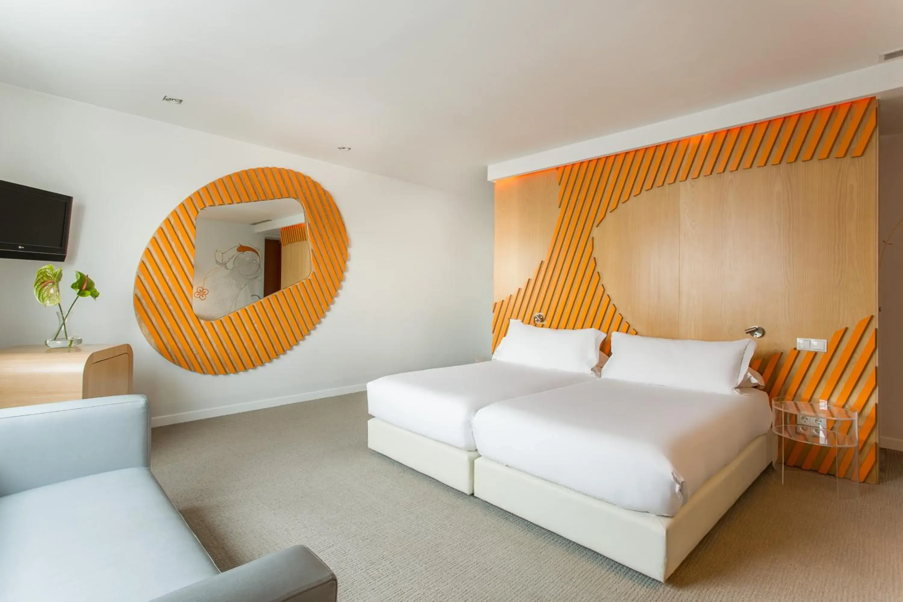 Triple Room in Room Mate Oscar, Madrid Triple Room in Room Mate Oscar, Madrid