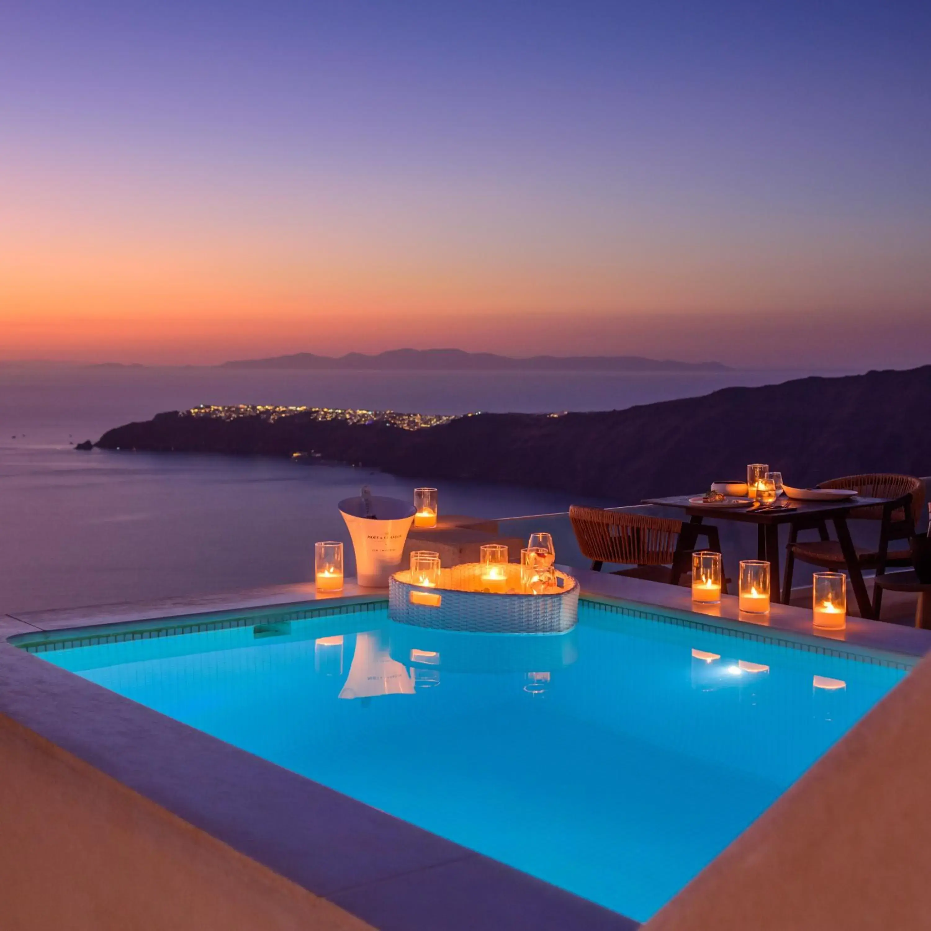 Deluxe Suite with Private Pool and Caldera View in Andromeda Villas & Spa Resort Deluxe Suite with Private Pool and Caldera View in Andromeda Villas & Spa Resort