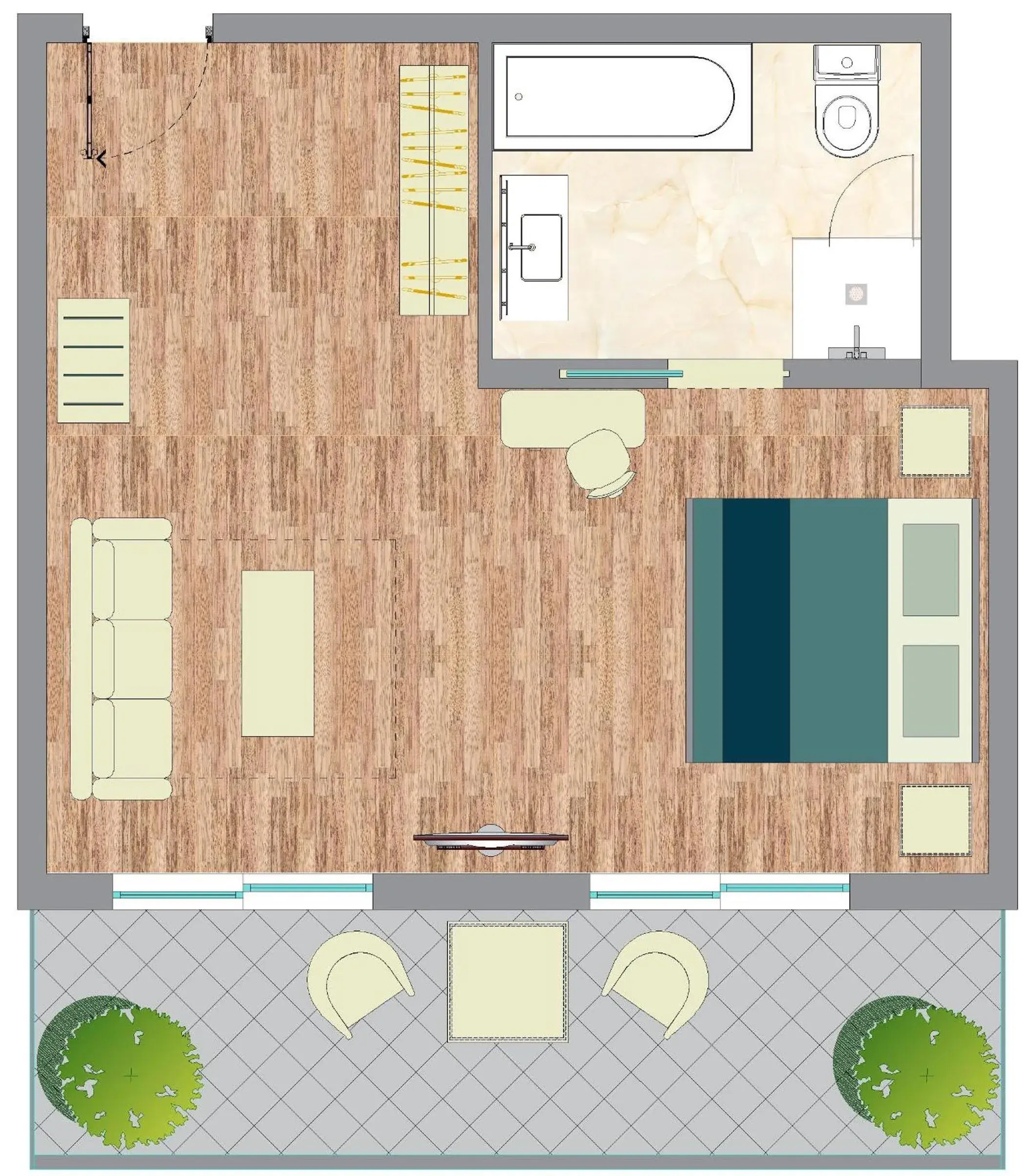 Luxury Suite with front Lake View in Chloe Luxury Hotel Luxury Suite with front Lake View in Chloe Luxury Hotel